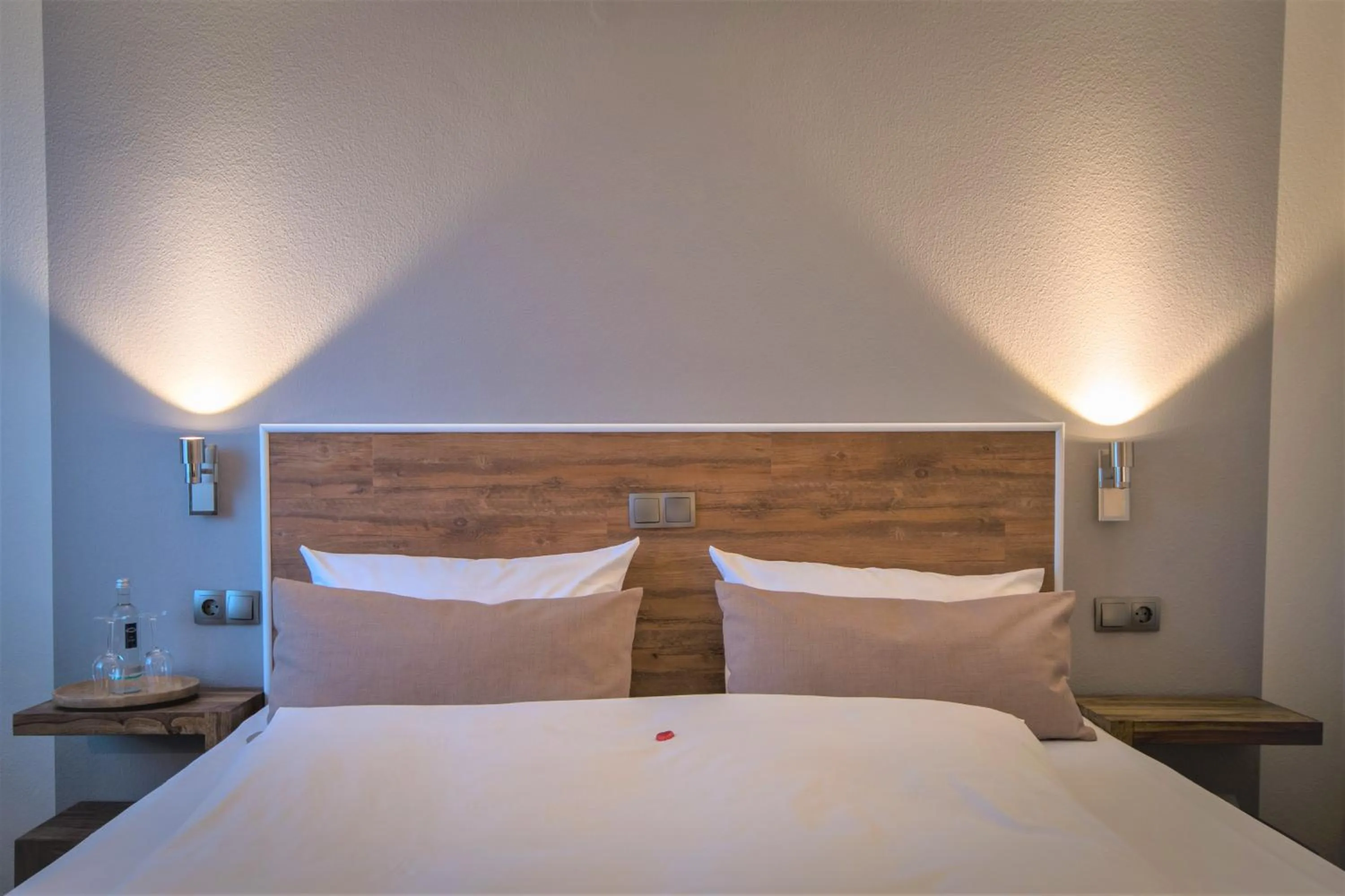 Bed in Hotel Stadt Aurich