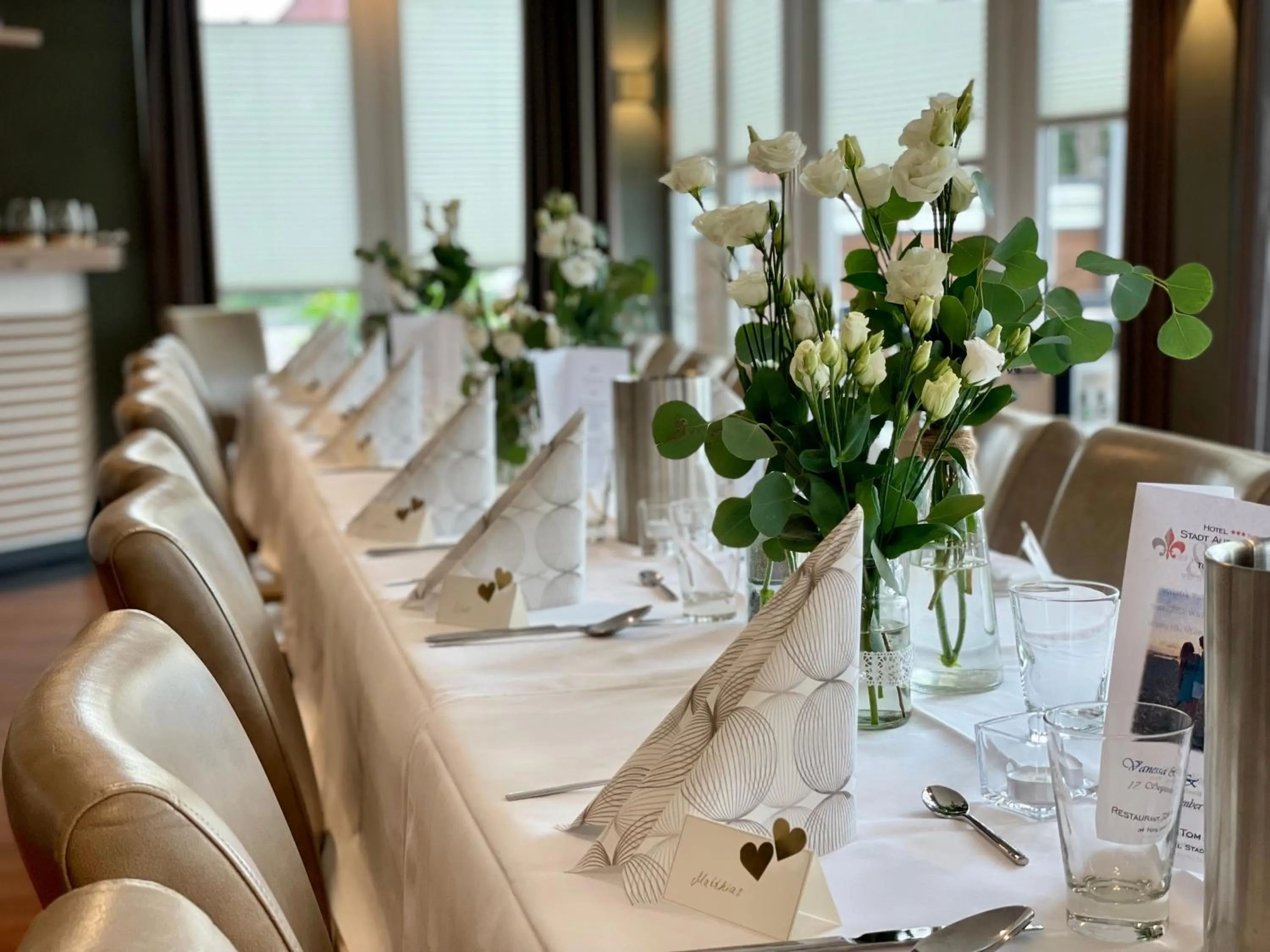 Restaurant/places to eat in Hotel Stadt Aurich