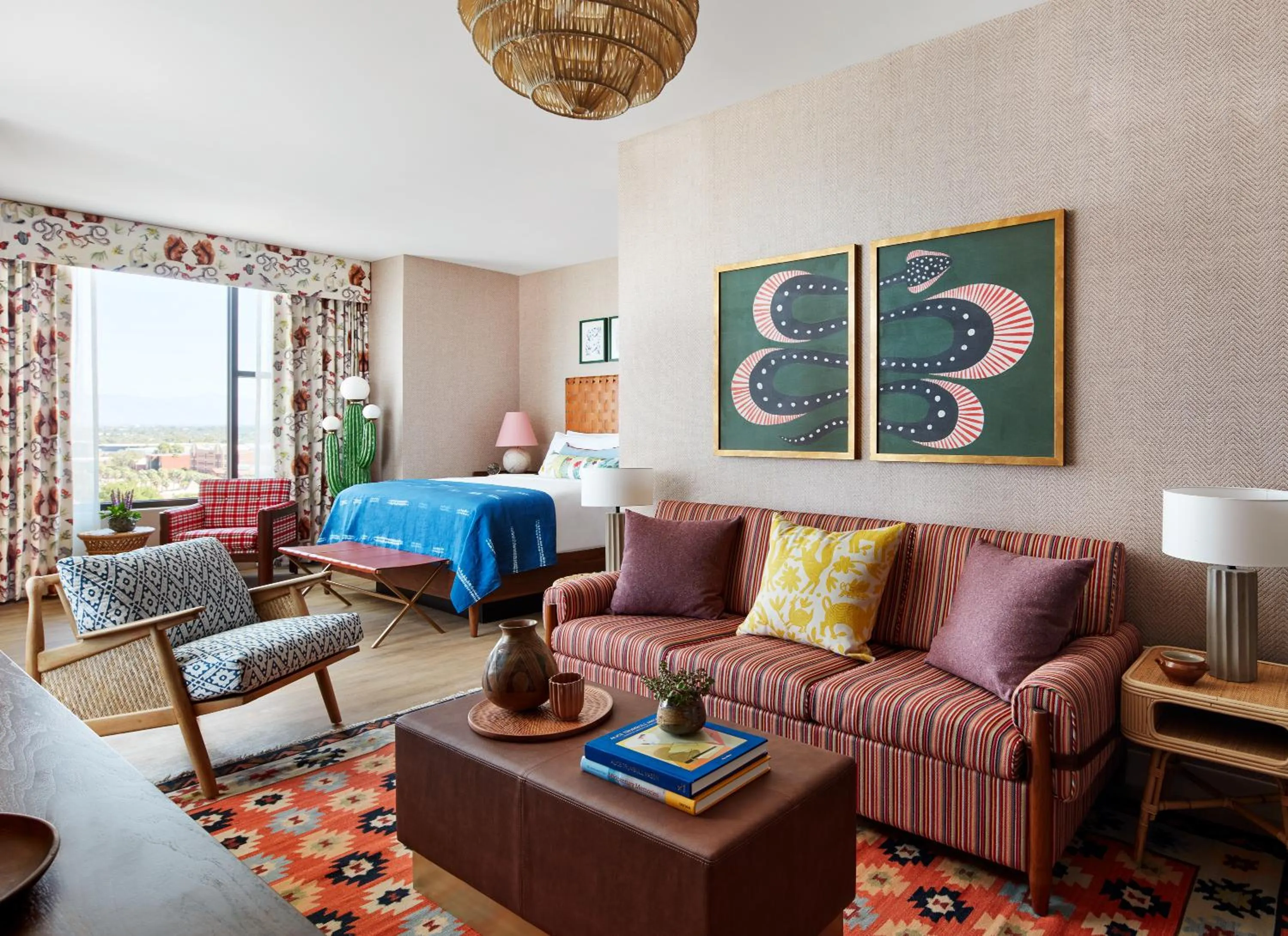 Seating area in Graduate by Hilton Tucson