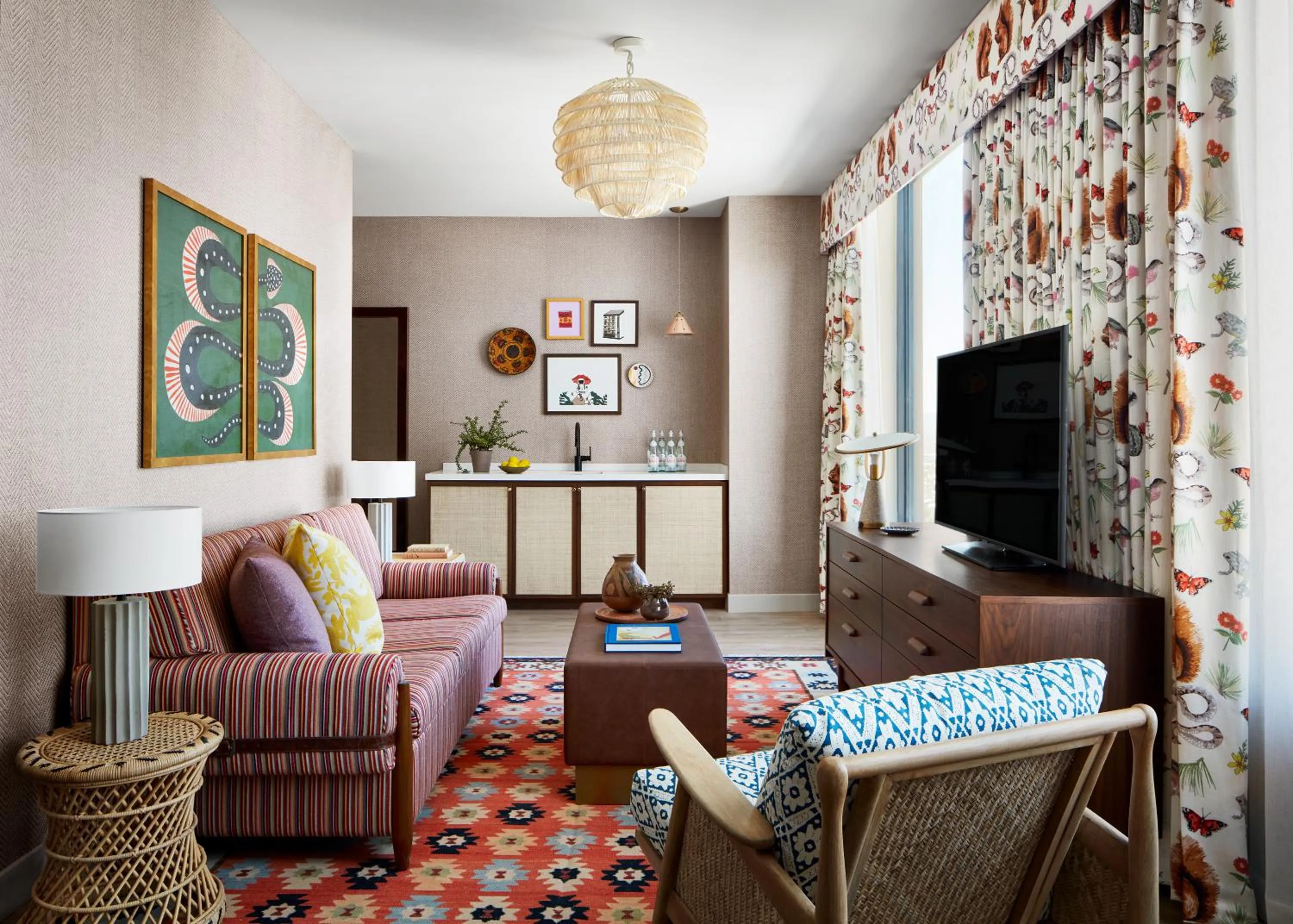 Living room in Graduate by Hilton Tucson