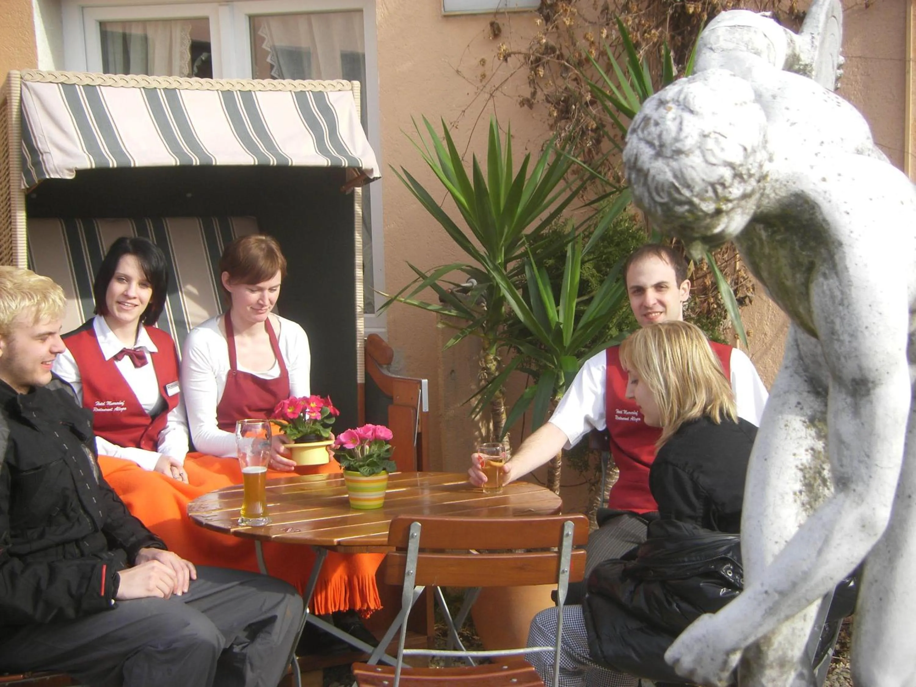 Patio in AKZENT Hotel Landgasthof Murrer