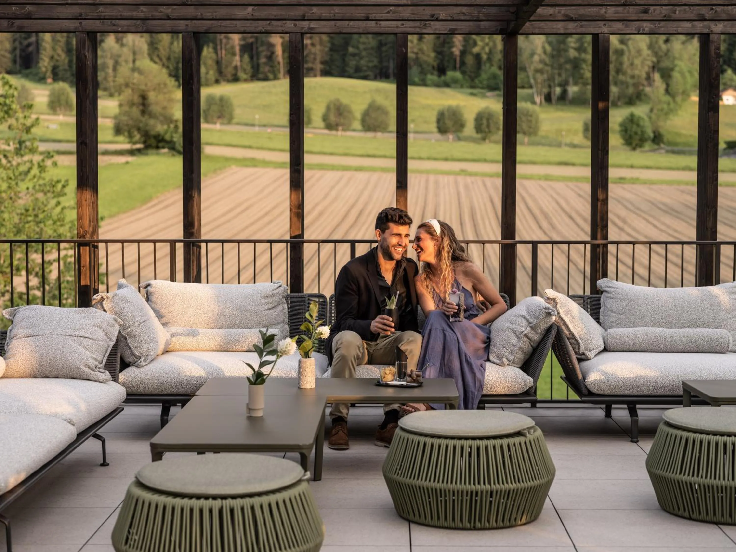 Balcony/Terrace in Falkensteiner Hotel Kronplatz - The Leading Hotels of the World