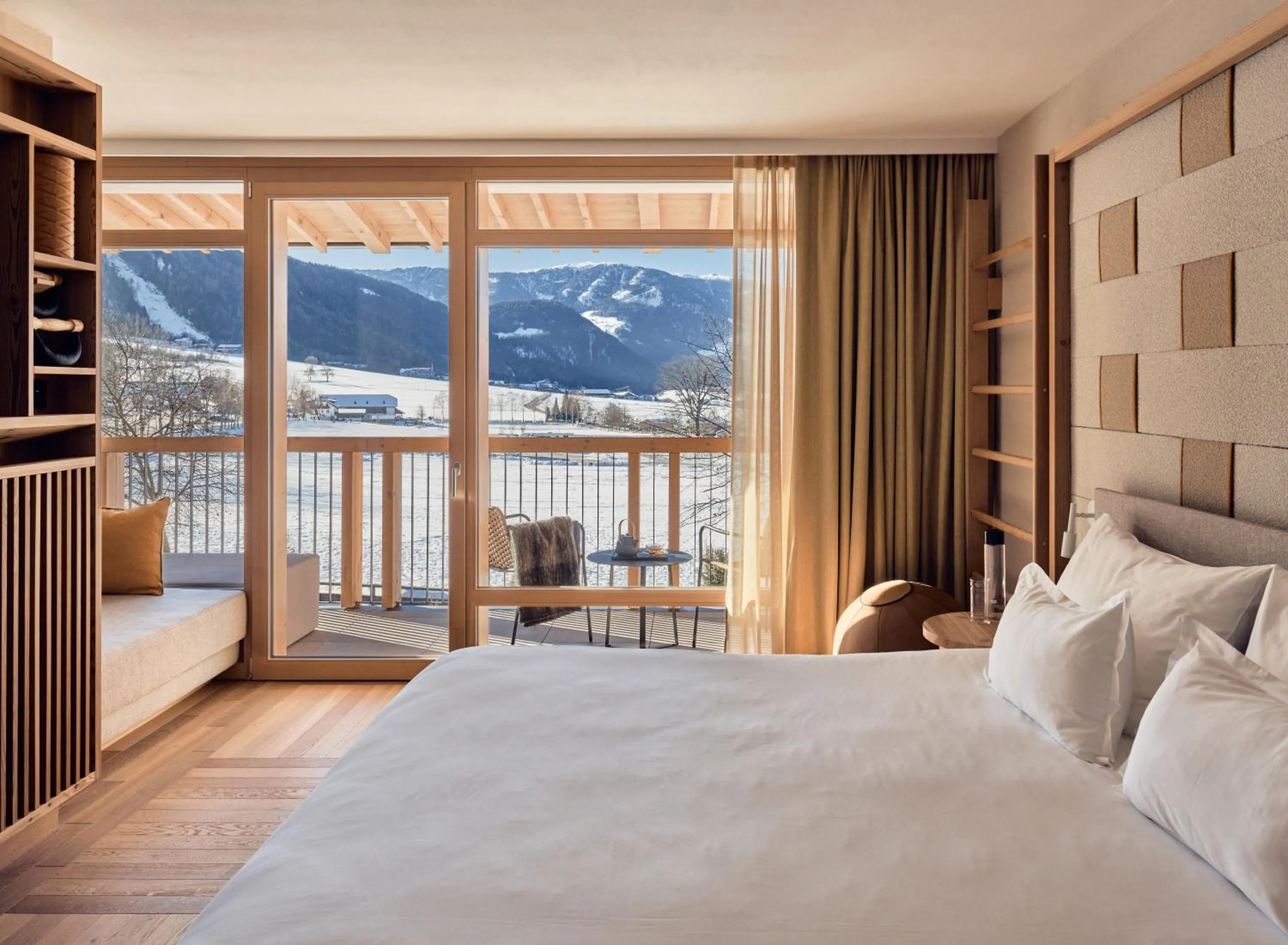 Bed in Falkensteiner Hotel Kronplatz - The Leading Hotels of the World