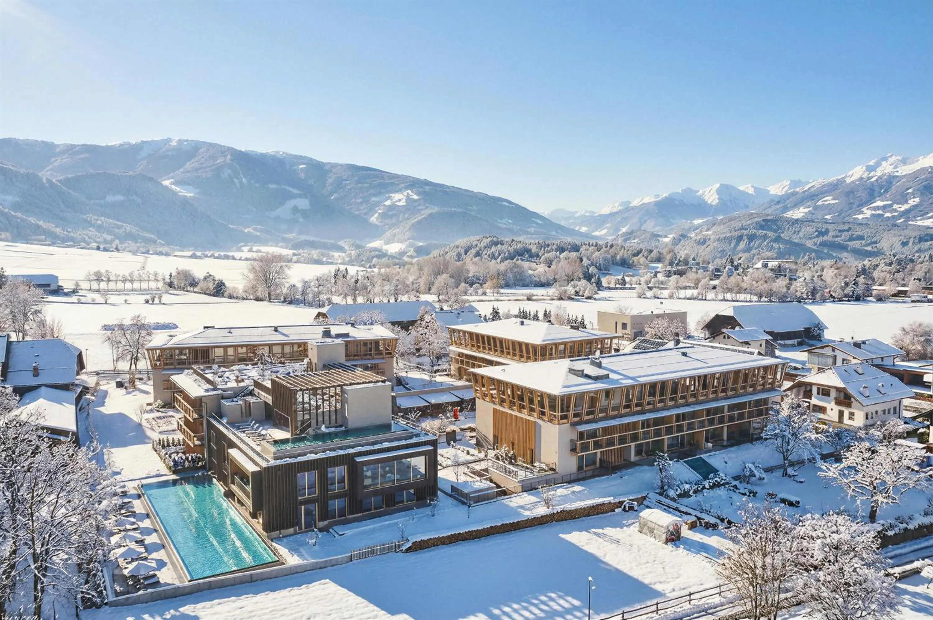Property building in Falkensteiner Hotel Kronplatz - The Leading Hotels of the World
