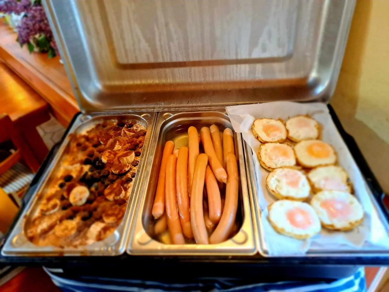 Breakfast in hotel ZLATÝ POTOK