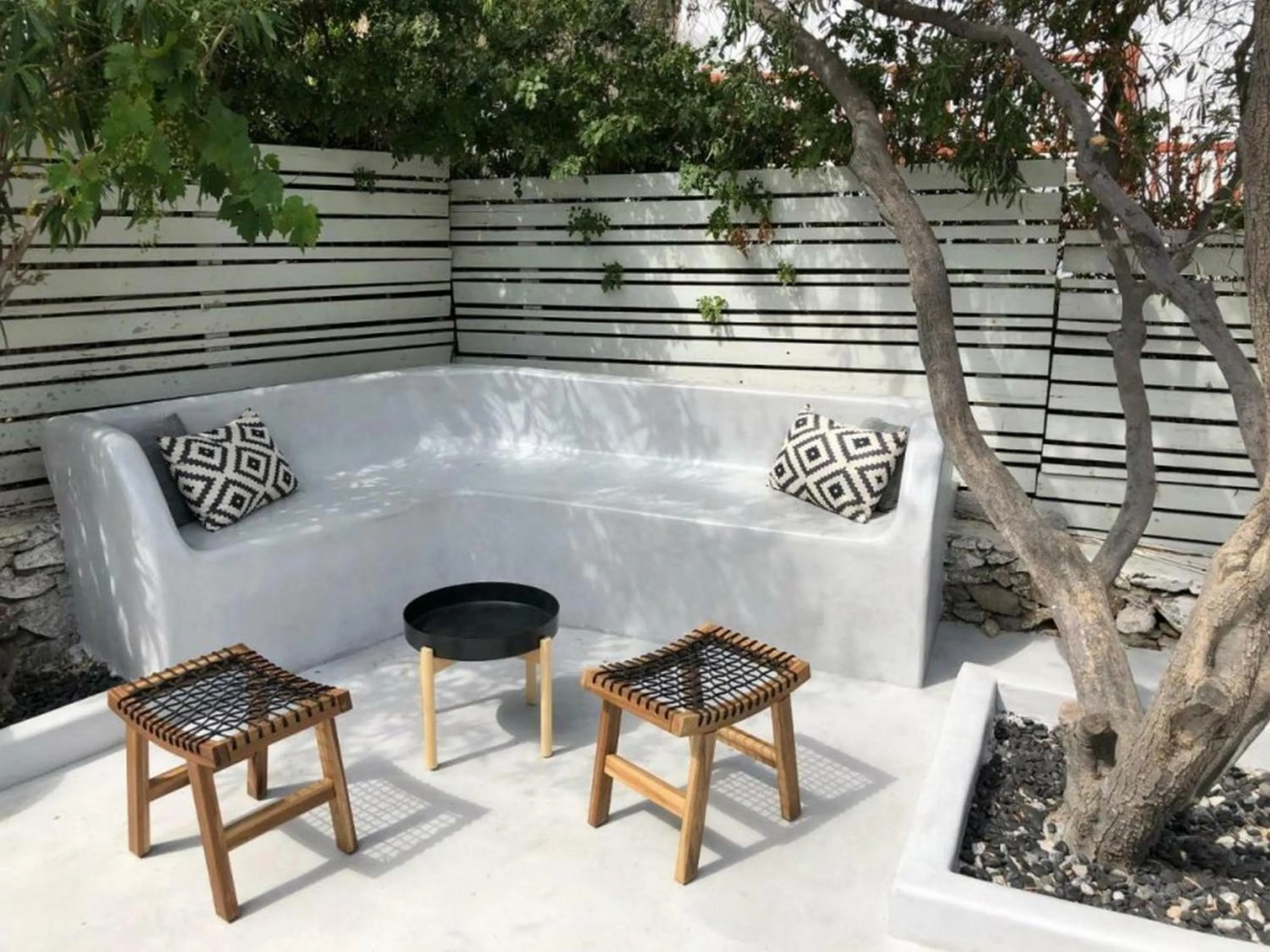 Seating area in Rania Apartments Sea View