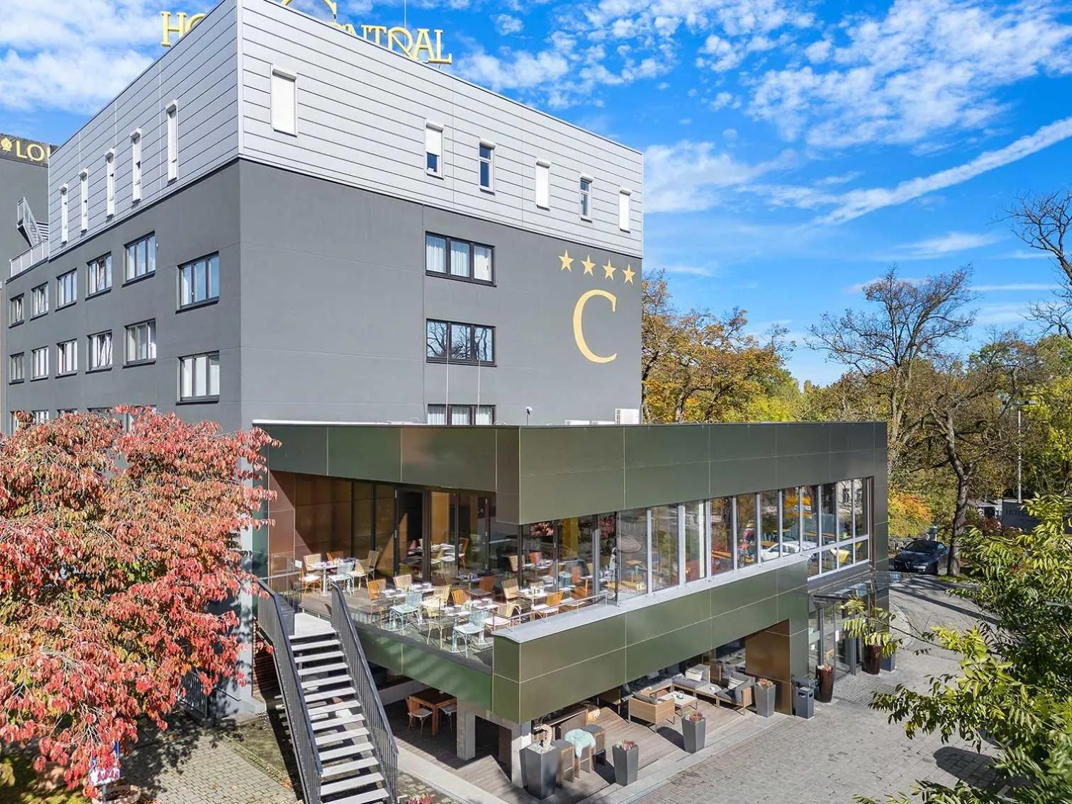 Property building in Hotel Central