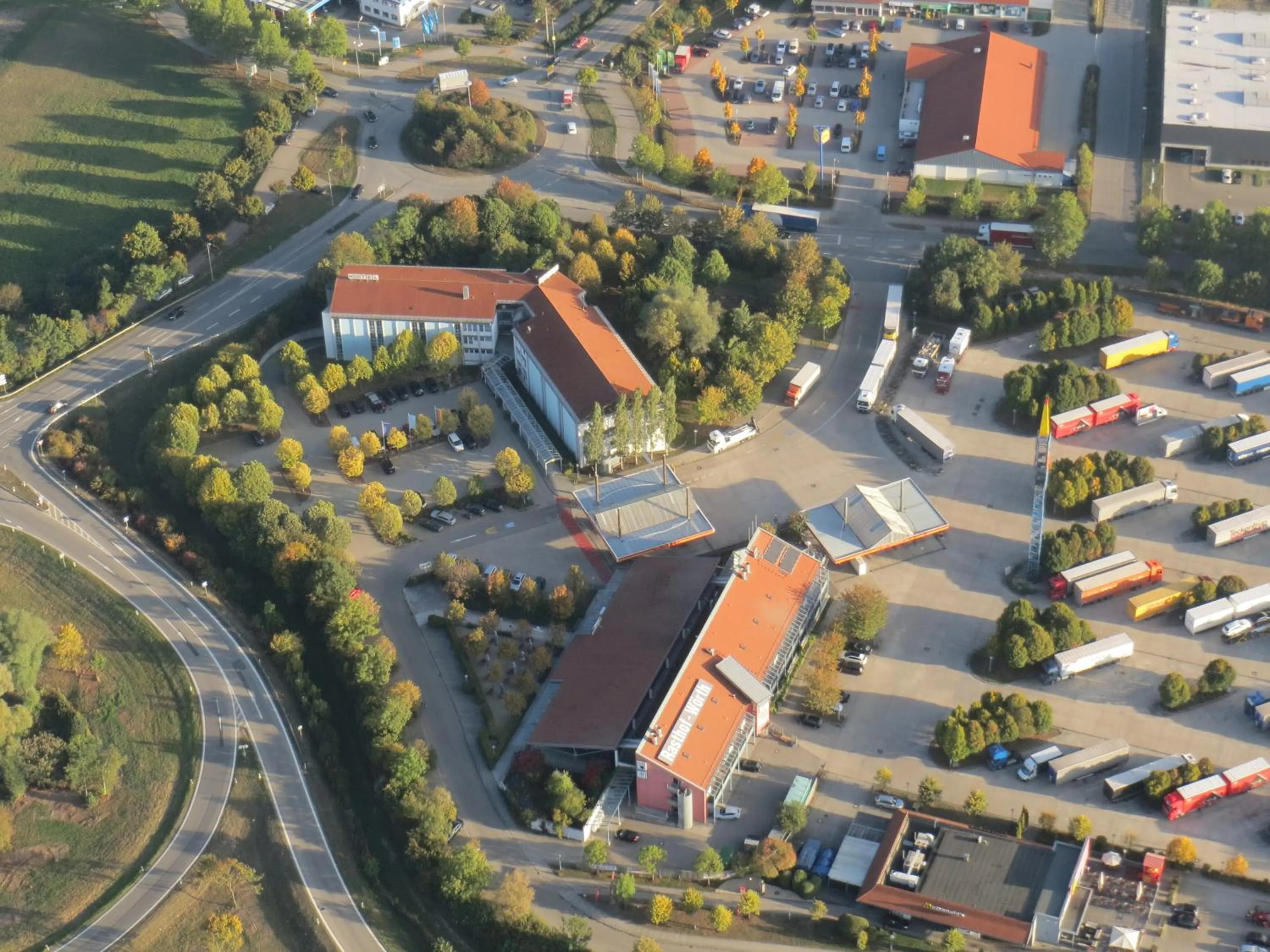 Bird's eye view in Hotel Wörth