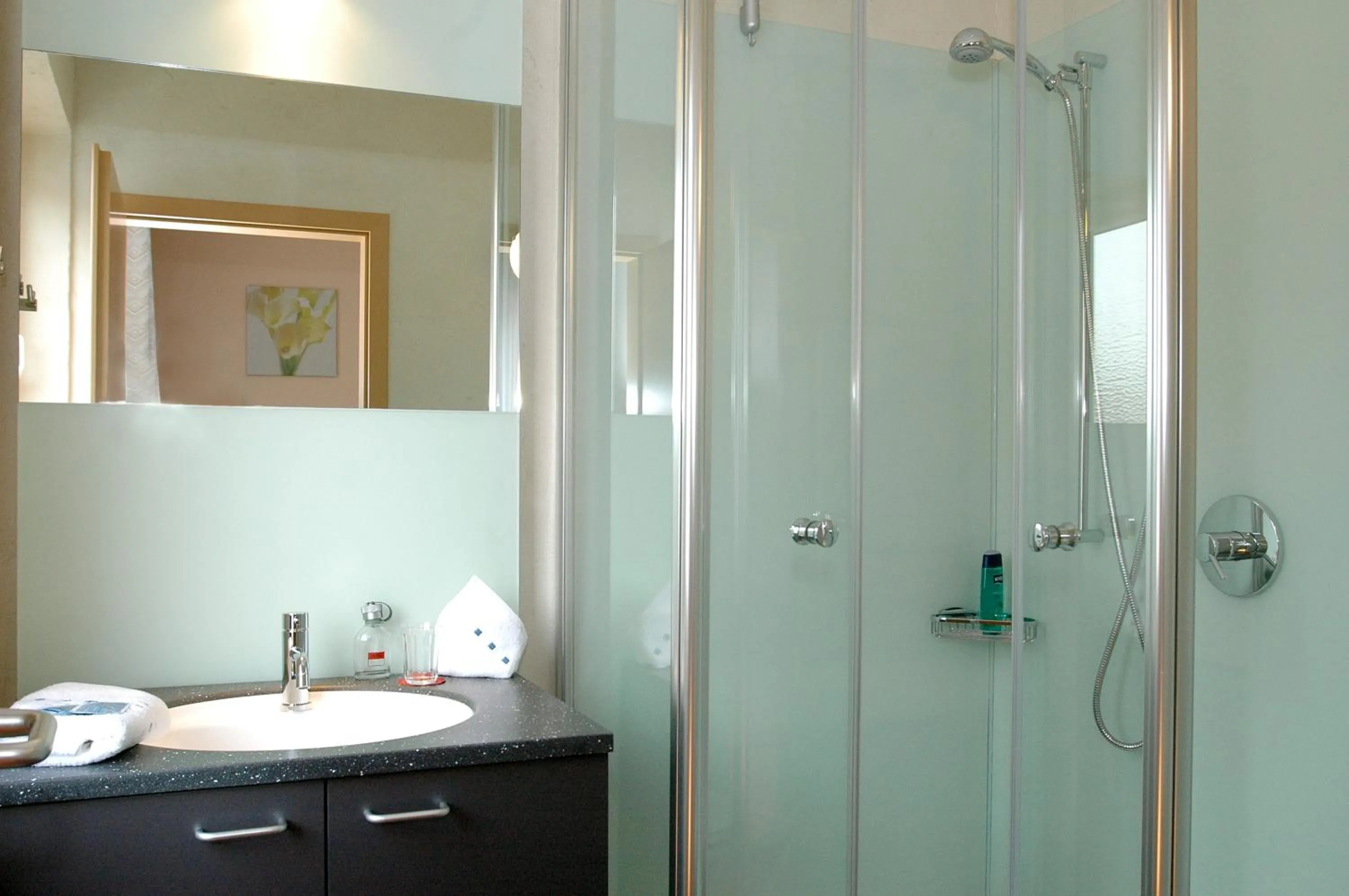 Bathroom in Blochums Gasthof Hirsch