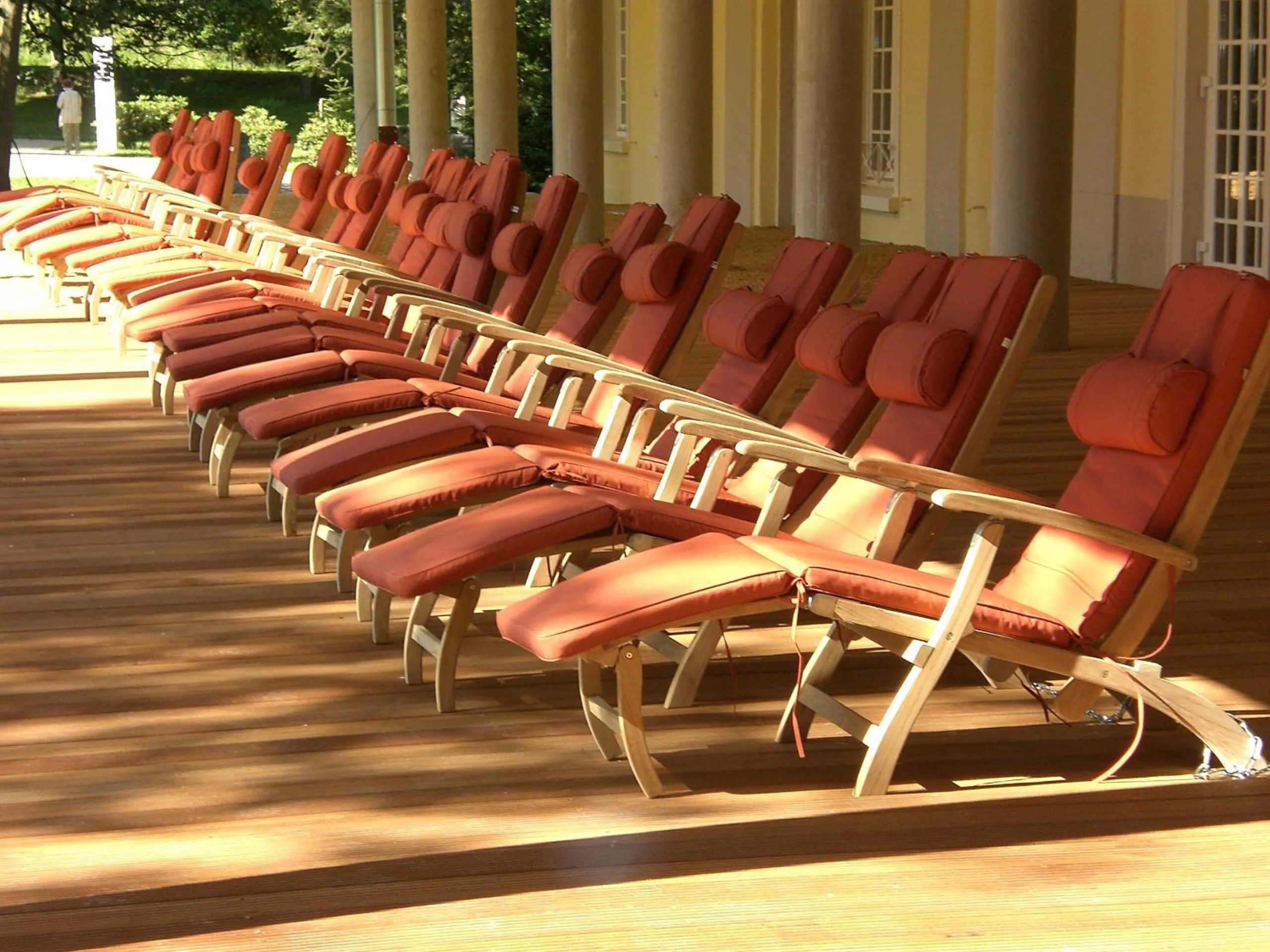 Balcony/Terrace in Santé Royale Hotel- & Gesundheitsresort Bad Brambach