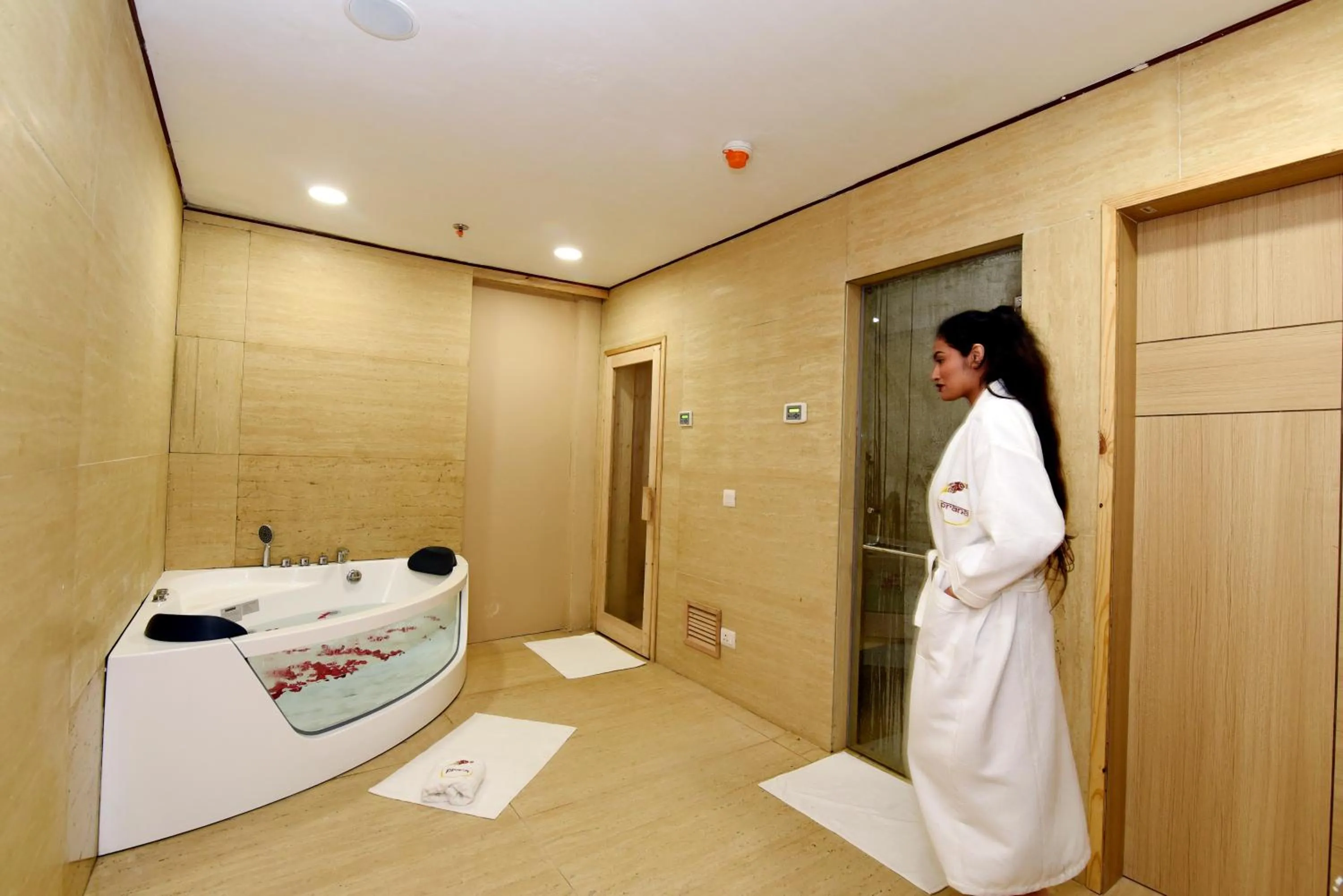 Steam room in Yog Wellness Resort & Spa By Amritara