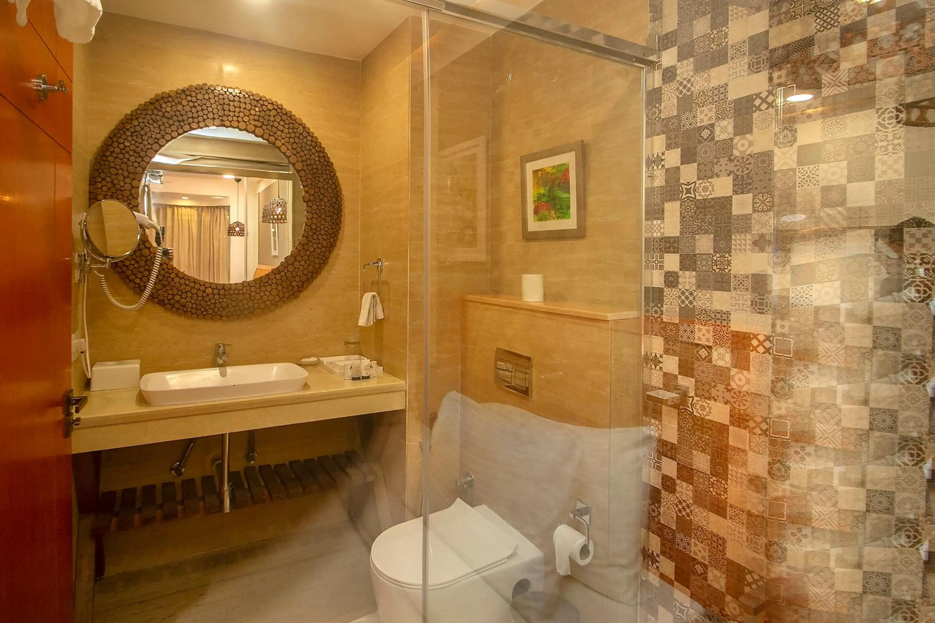 Bathroom in Yog Wellness Resort & Spa By Amritara