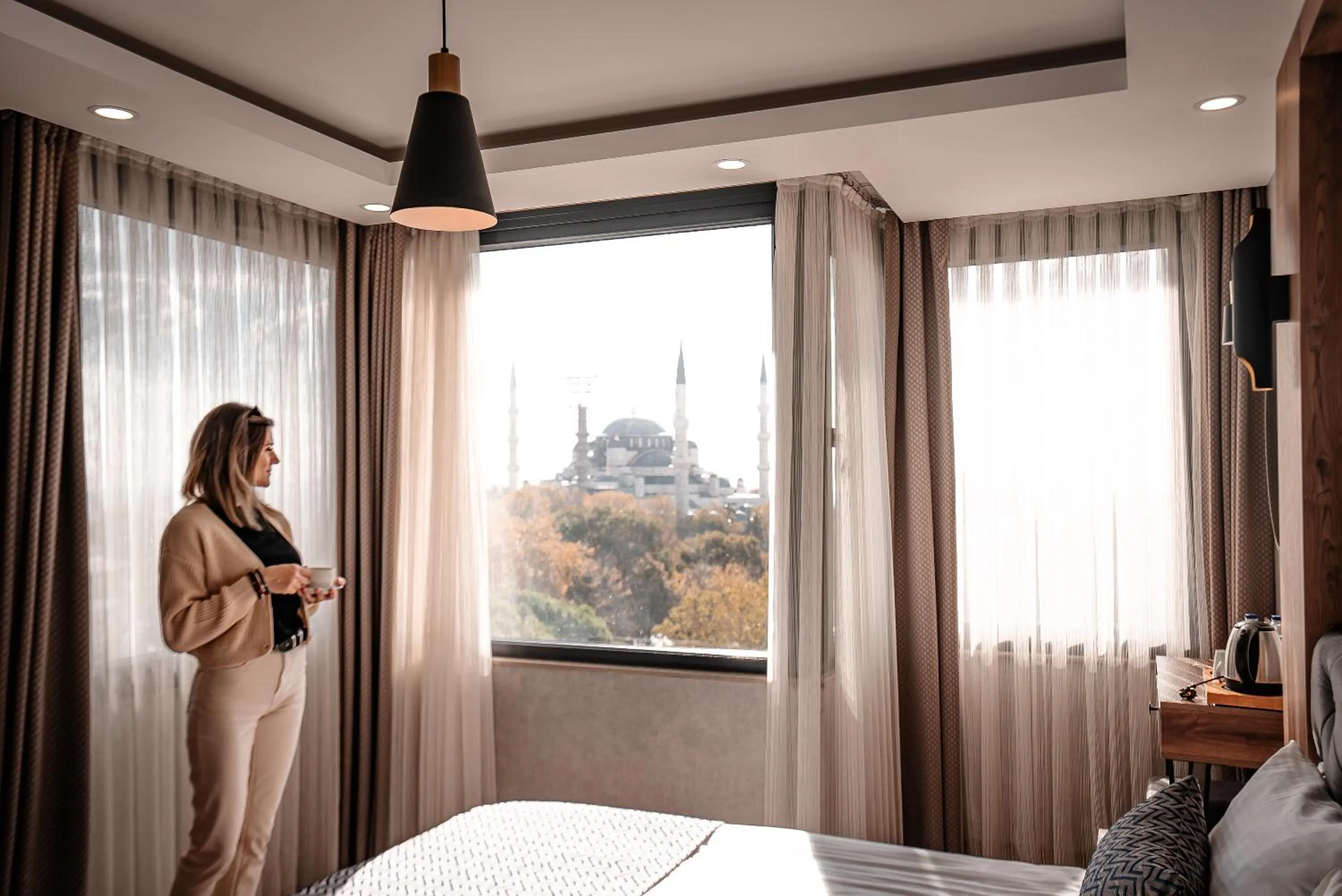 Photo of the whole room, Bed in World Heritage Center Hotel