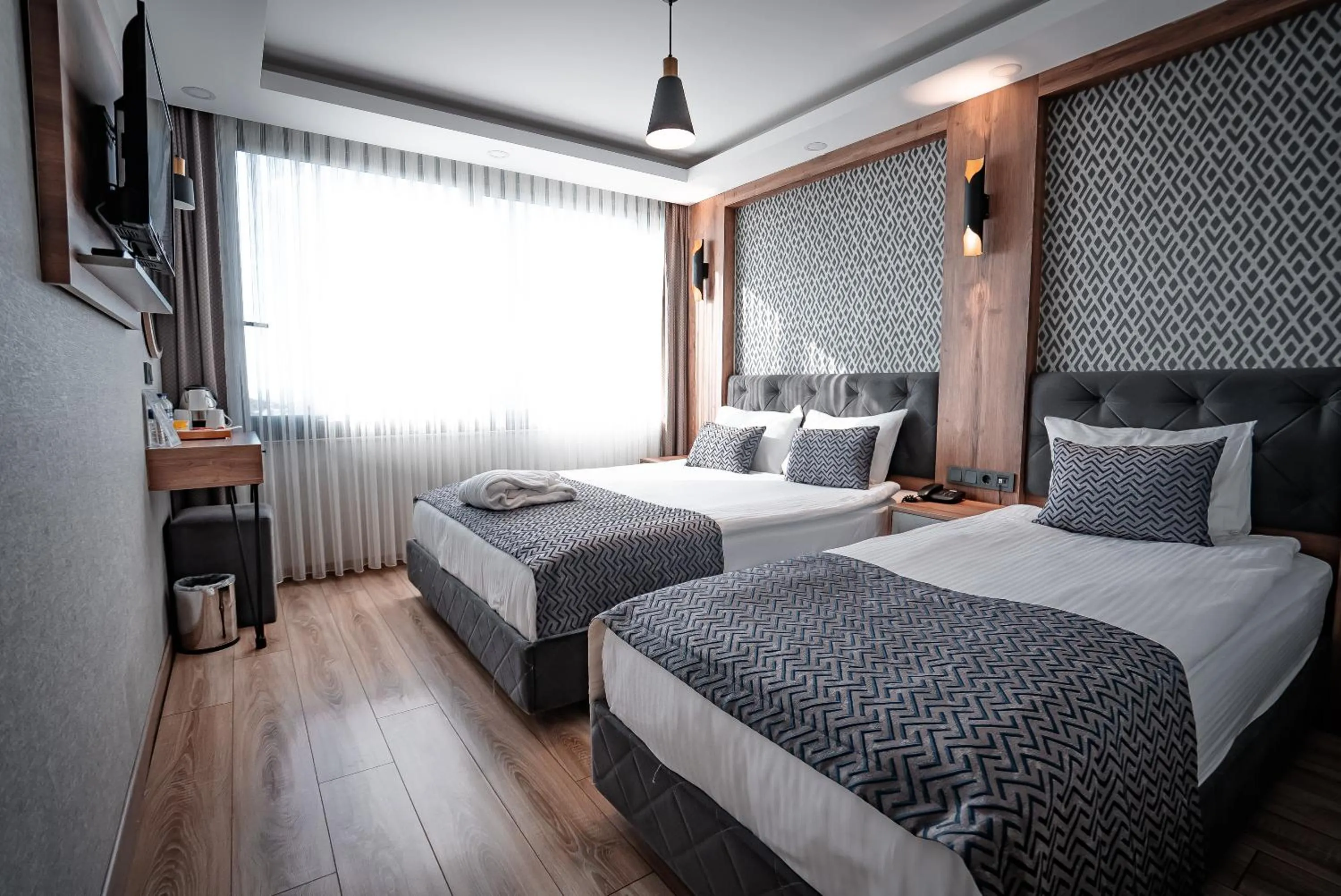 Bedroom, Bed in World Heritage Center Hotel