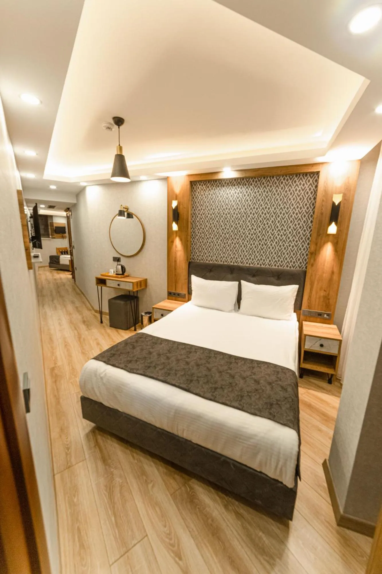 Bedroom, Bed in World Heritage Center Hotel