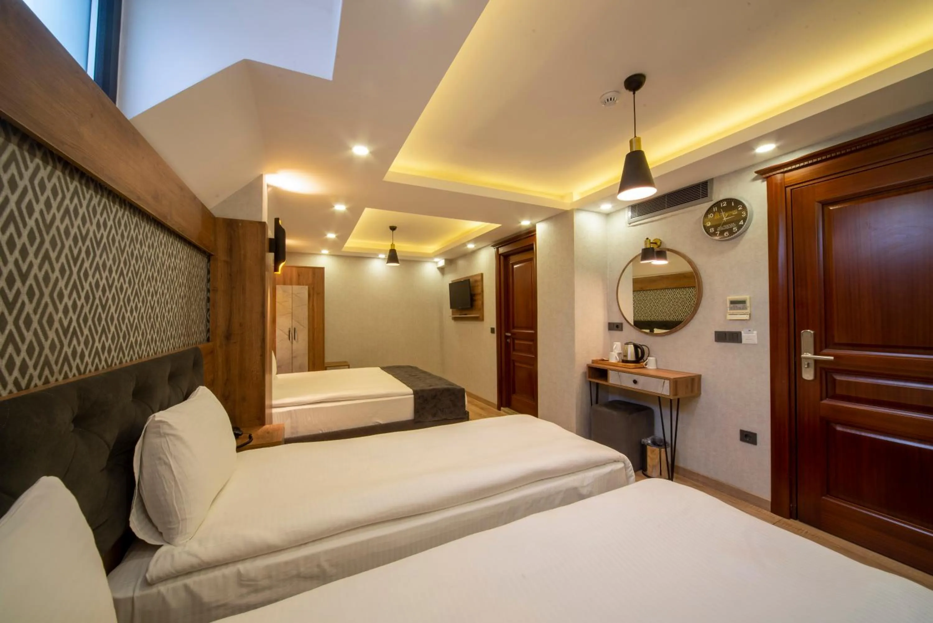 Bed in World Heritage Center Hotel