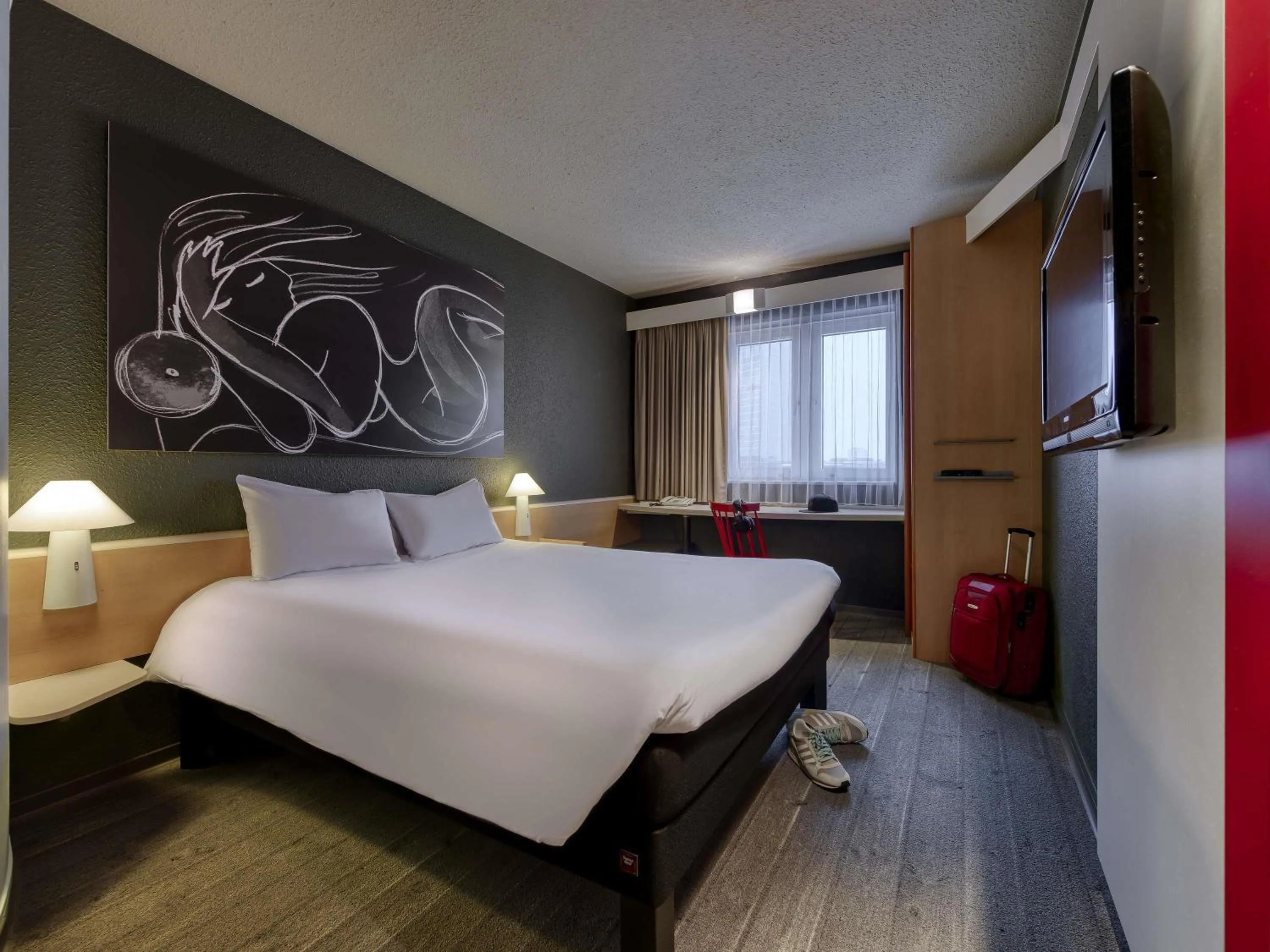 Bedroom, Bed in ibis München Parkstadt Schwabing