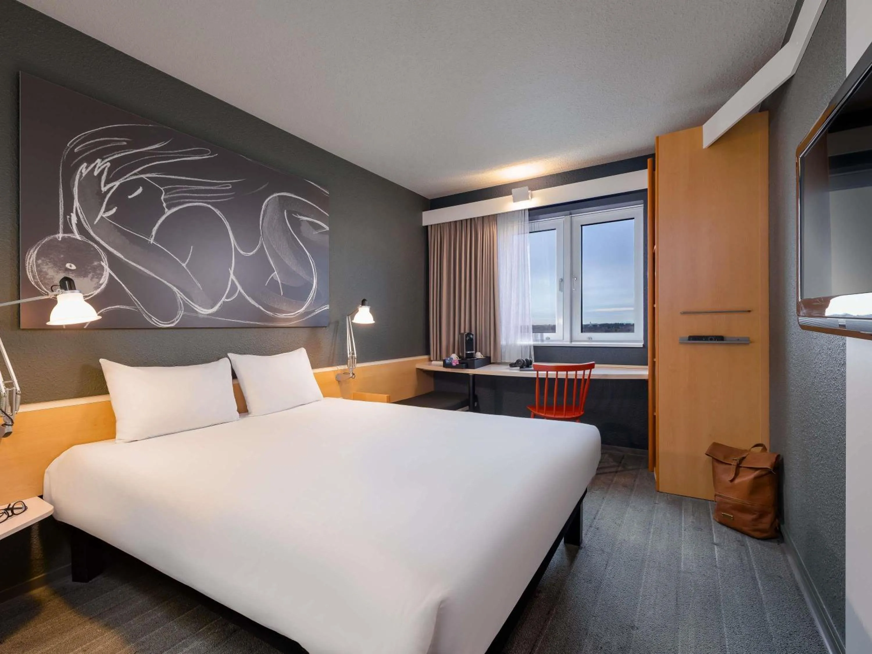 Bedroom, Bed in ibis München Parkstadt Schwabing