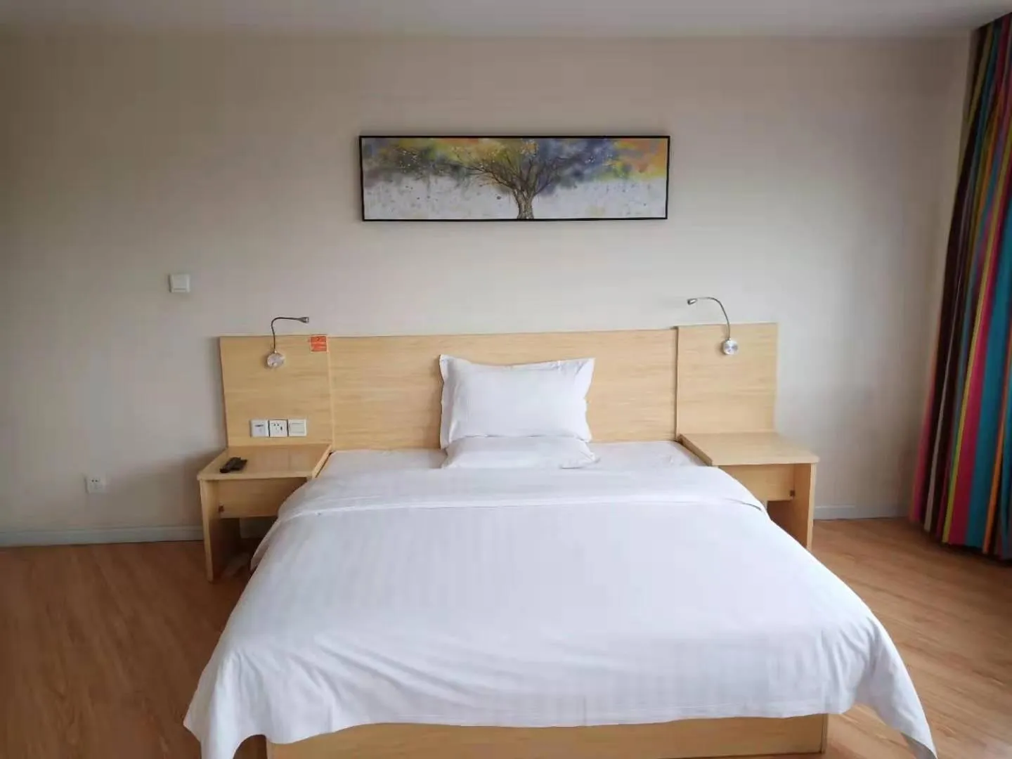 Bed in 7Days Inn Zibo Dongsi Road Shengshi Xincheng