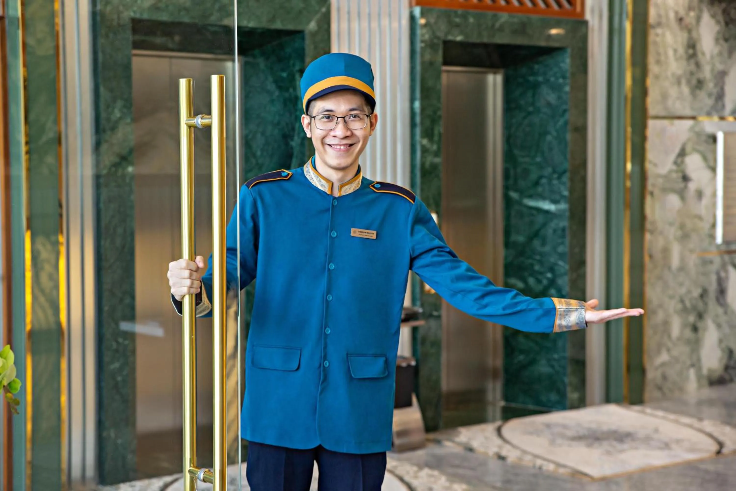 Staff in Calix Hotel