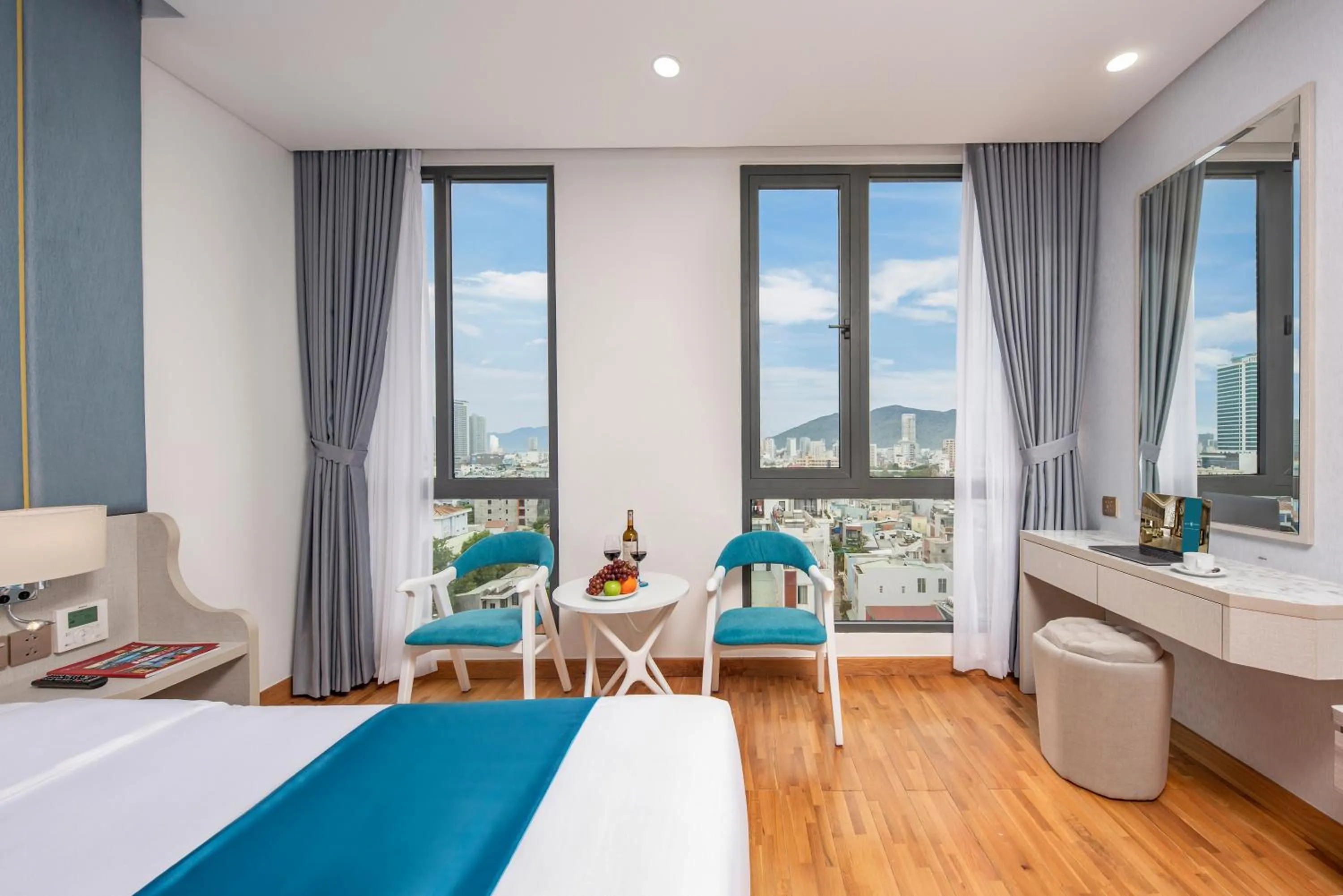 View (from property/room), Bed in Calix Hotel