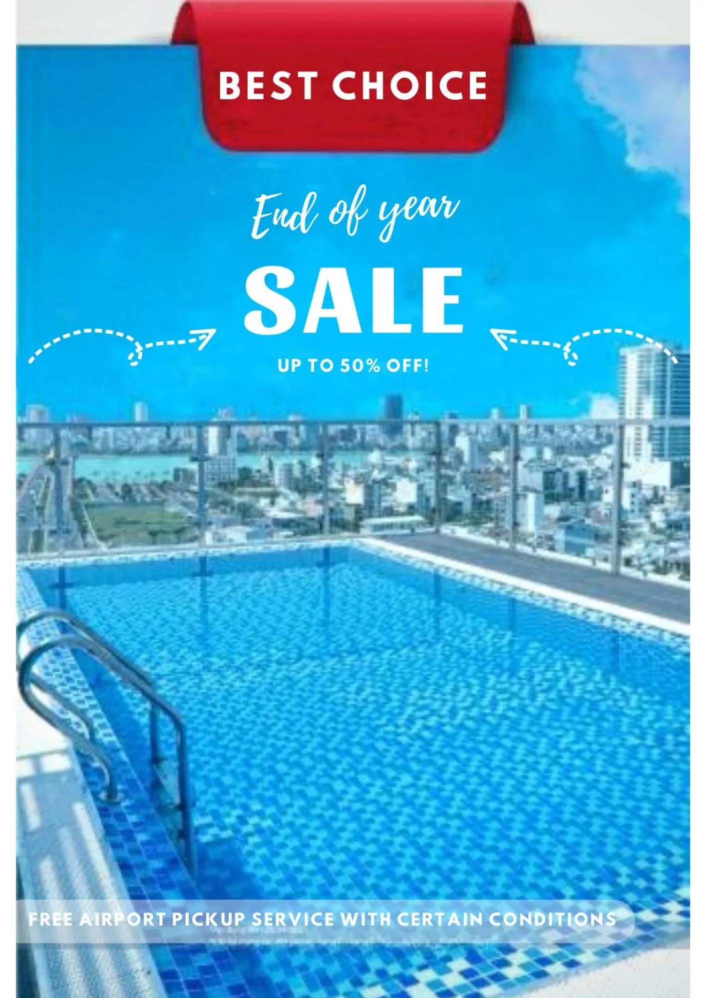 Swimming pool in Calix Hotel