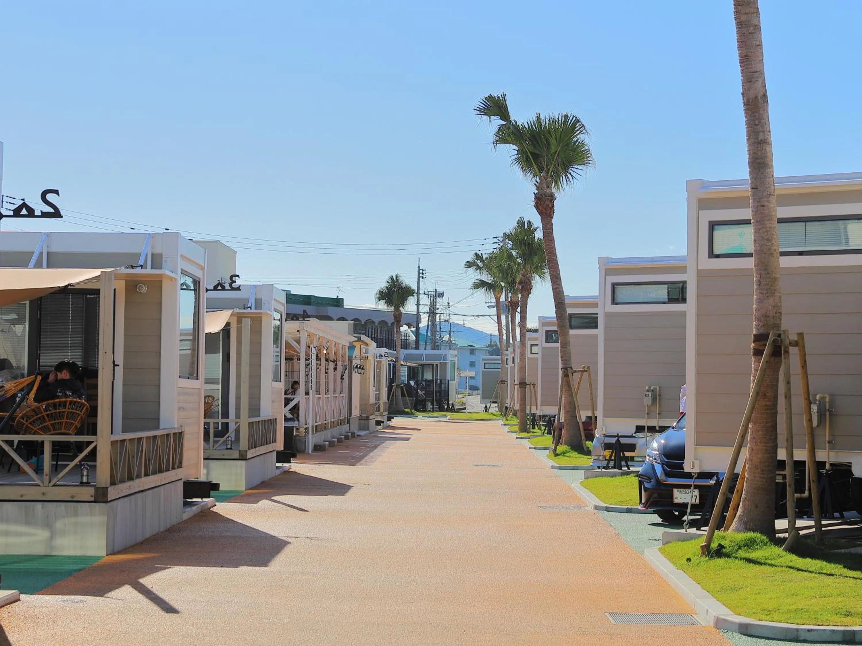 Property building in Fukiagehama Field Hotel