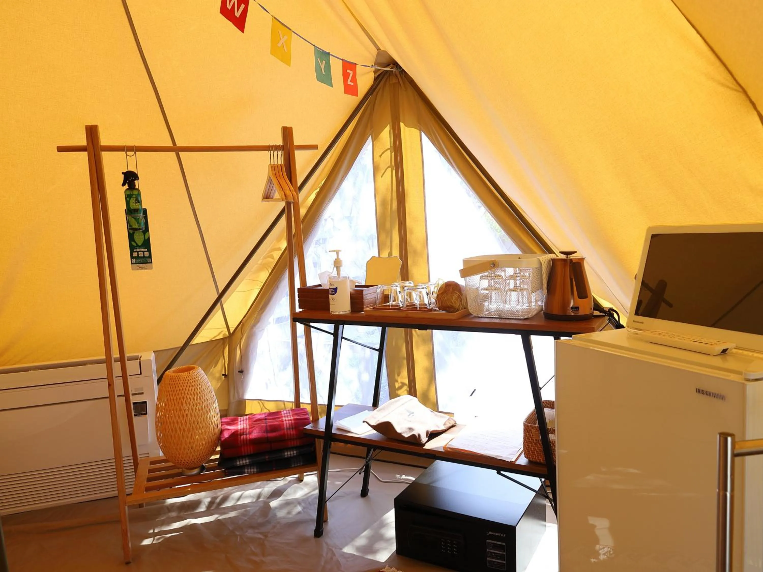 Decorative detail in Fukiagehama Field Hotel