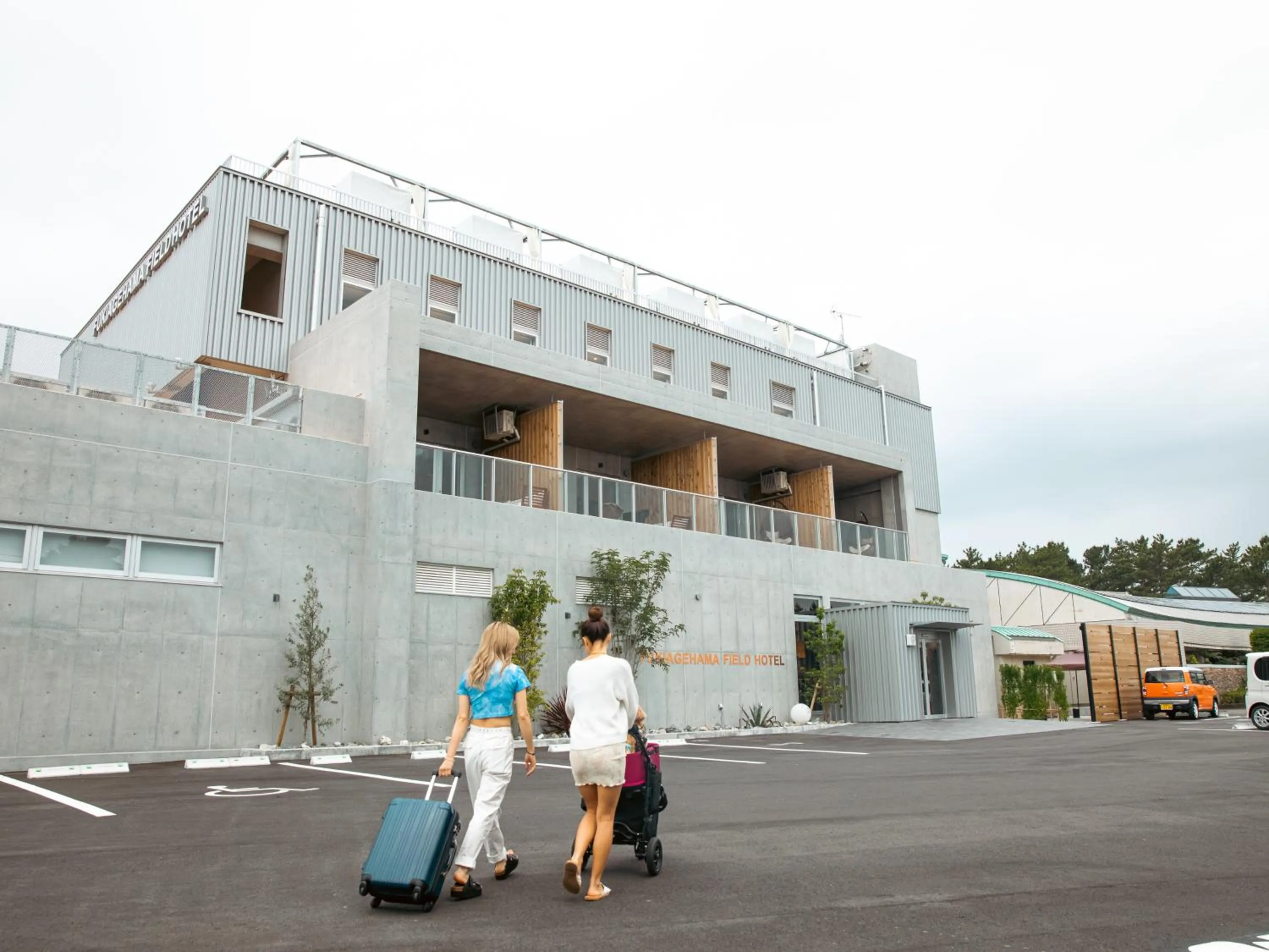 Property building in Fukiagehama Field Hotel