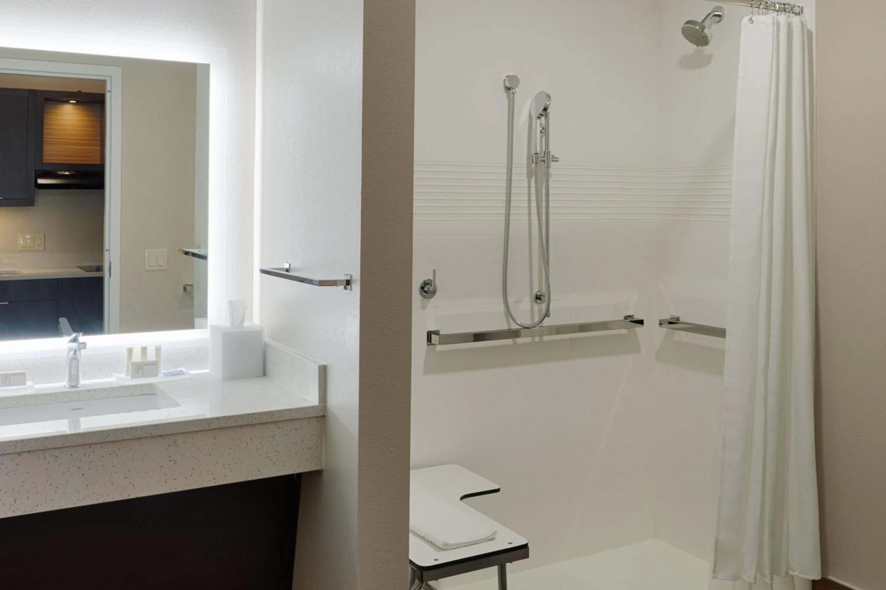 Bathroom in TownePlace Suites Columbus Hilliard