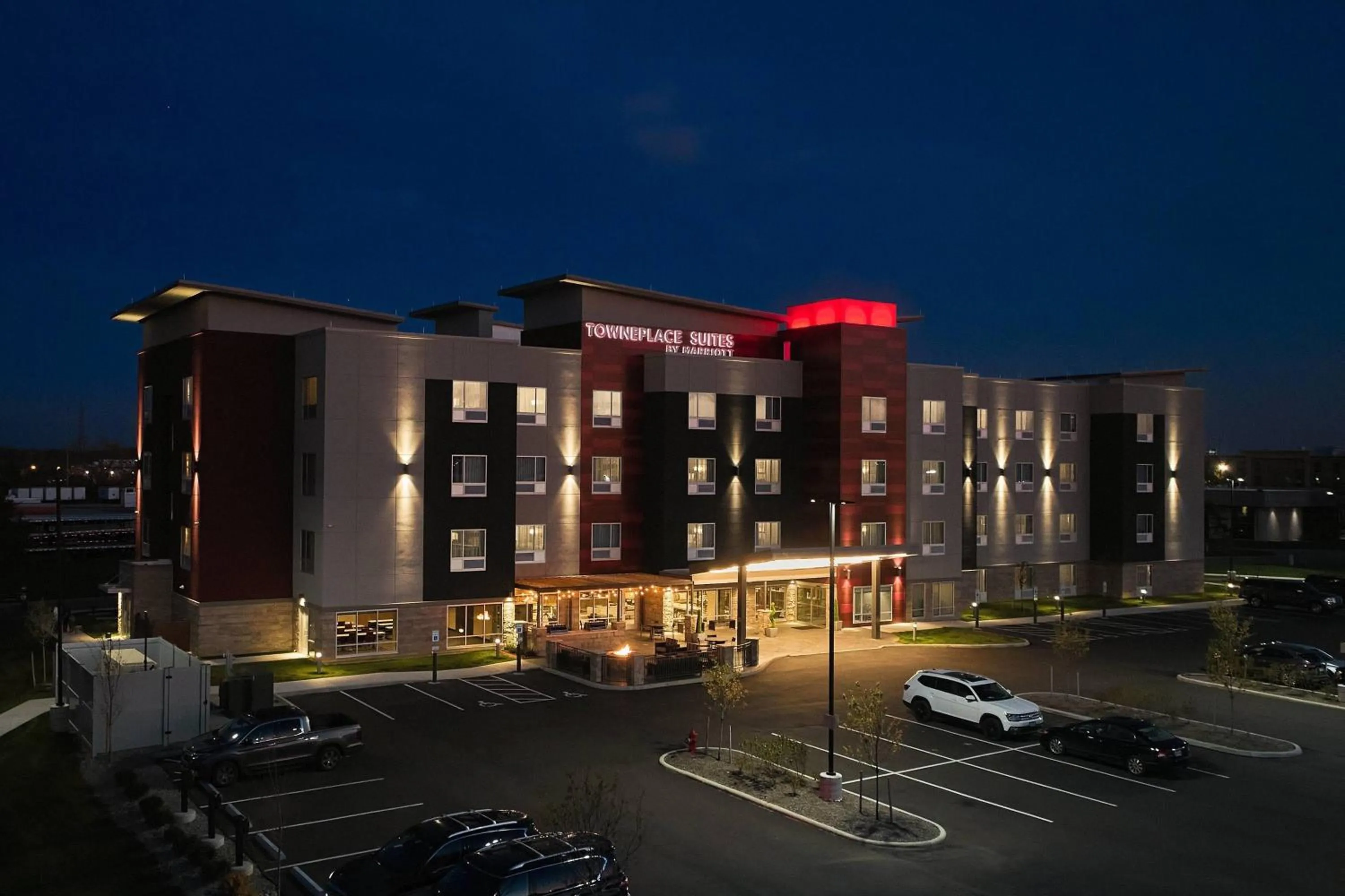 Property building in TownePlace Suites Columbus Hilliard