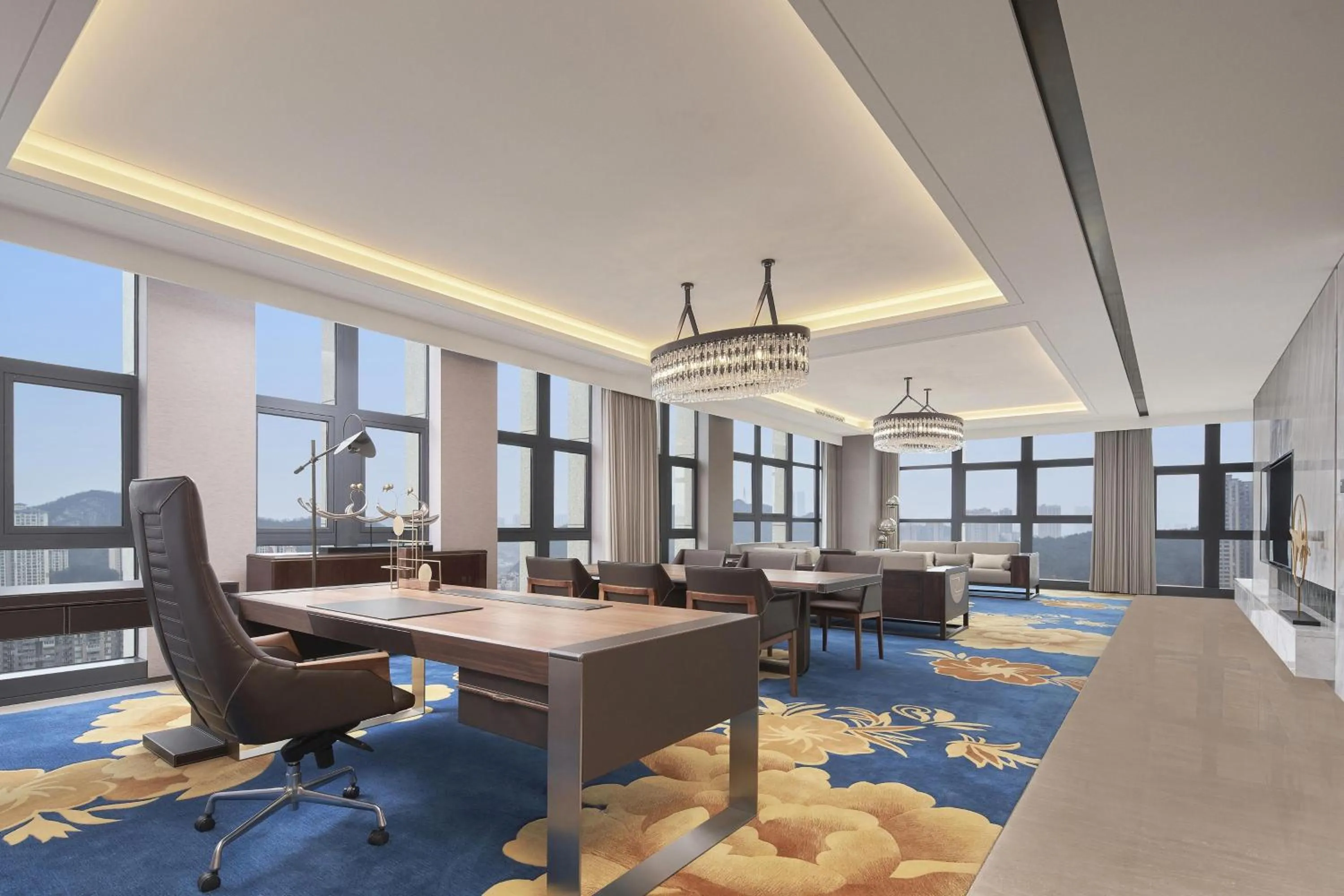 Living room in Four Points by Sheraton Guiyang, Huaxi