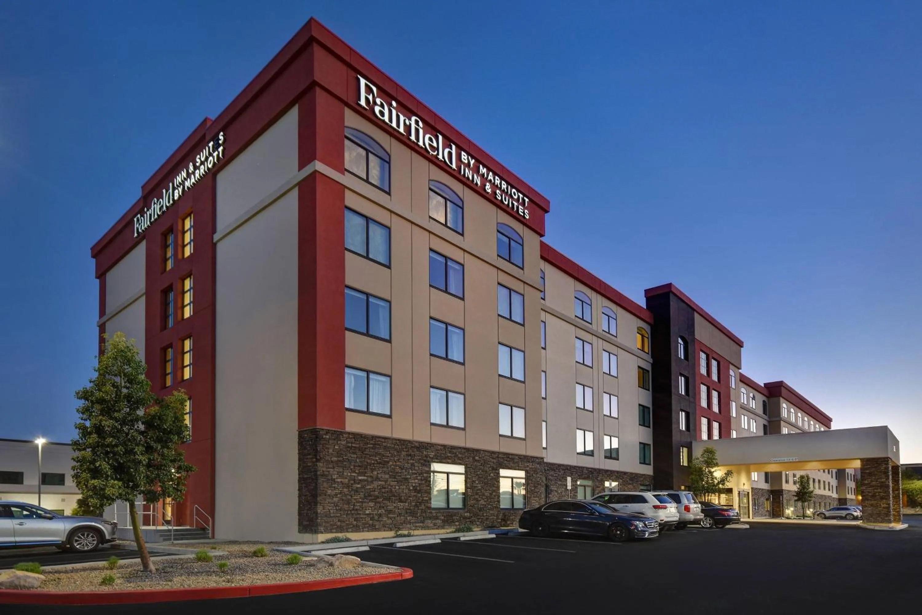 Property building in Fairfield Inn & Suites Las Vegas Airport South