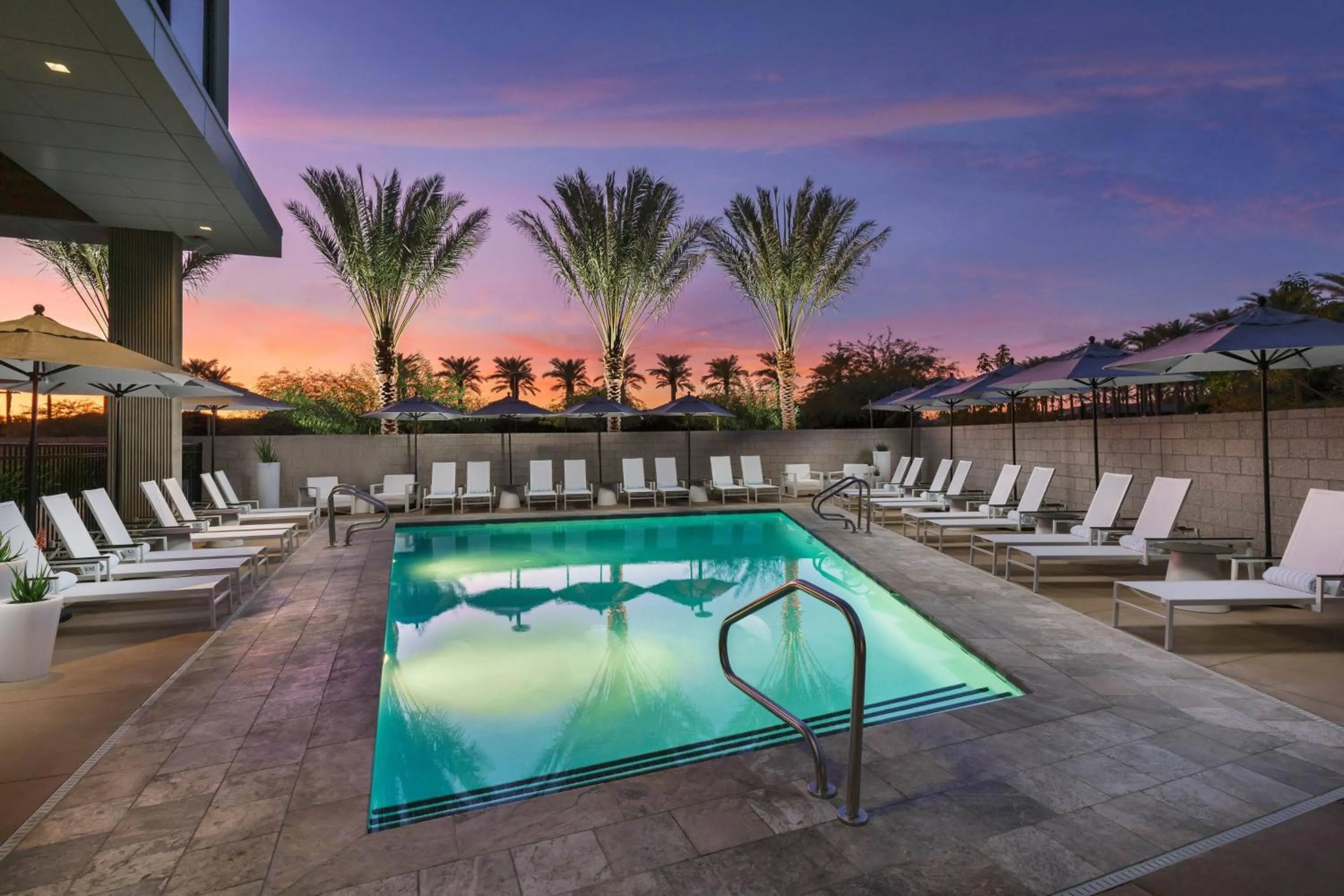 Swimming pool in AC Hotel by Marriott Scottsdale North