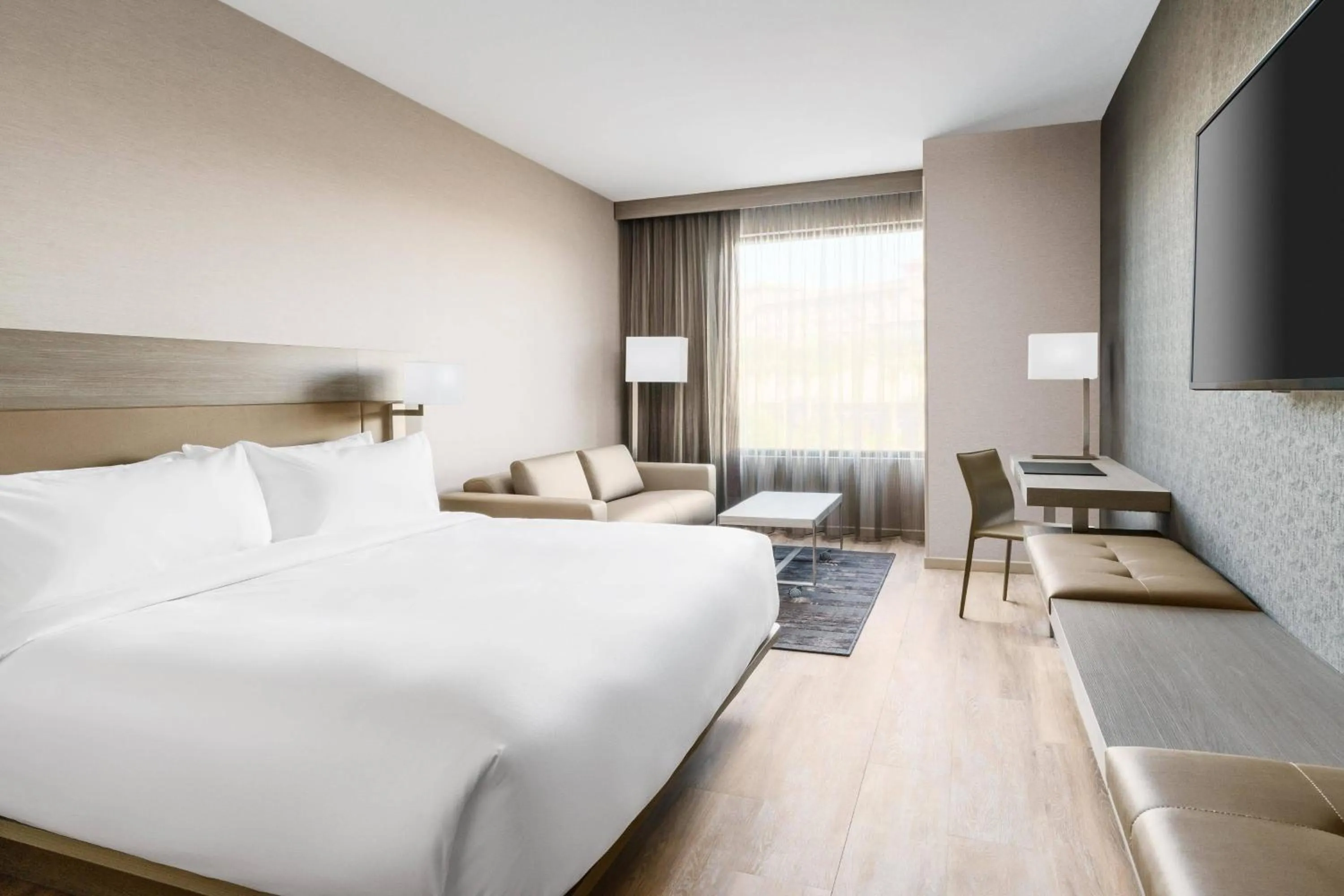 Photo of the whole room, Bed in AC Hotel by Marriott Scottsdale North