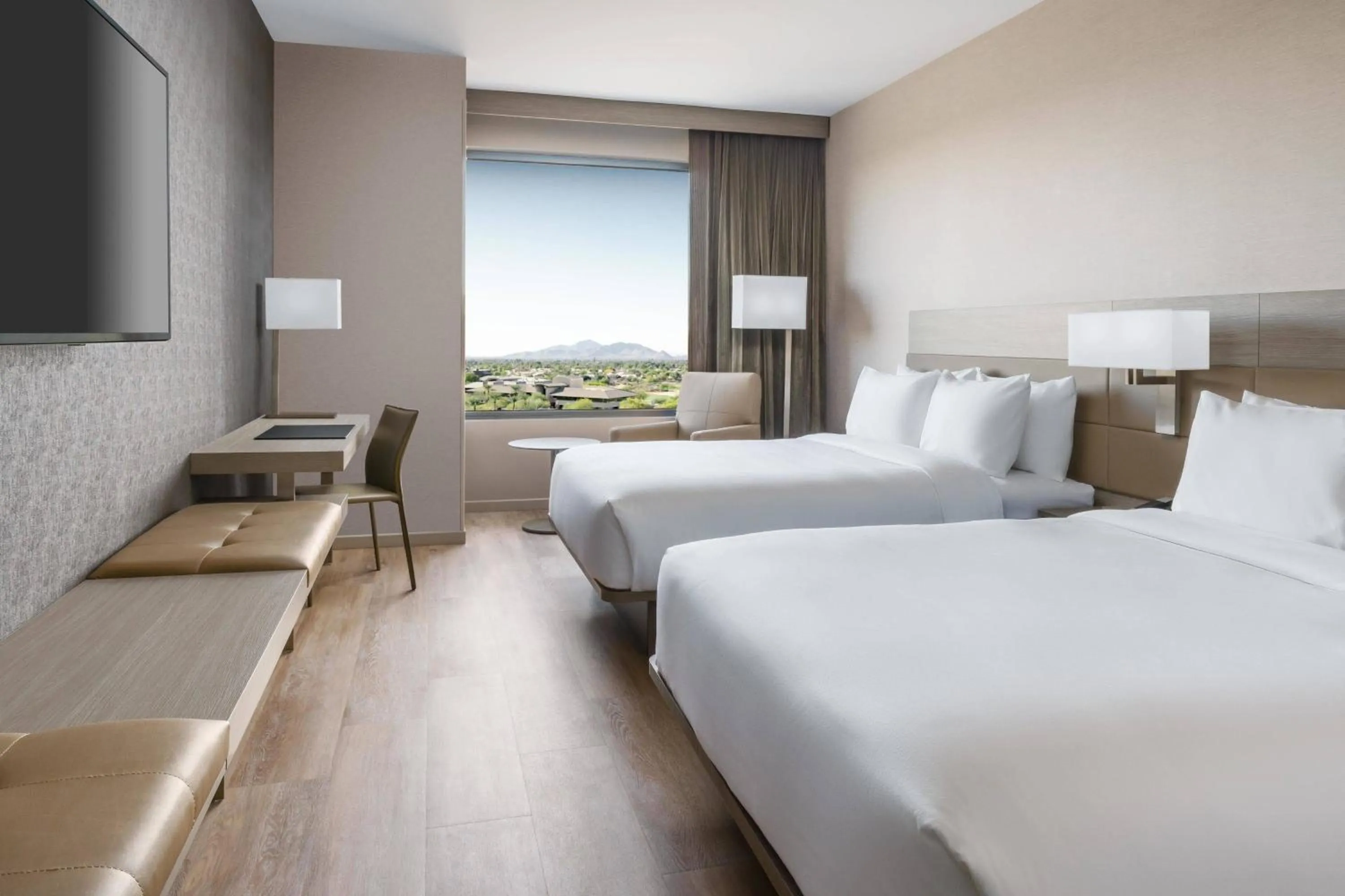 Photo of the whole room, Bed in AC Hotel by Marriott Scottsdale North