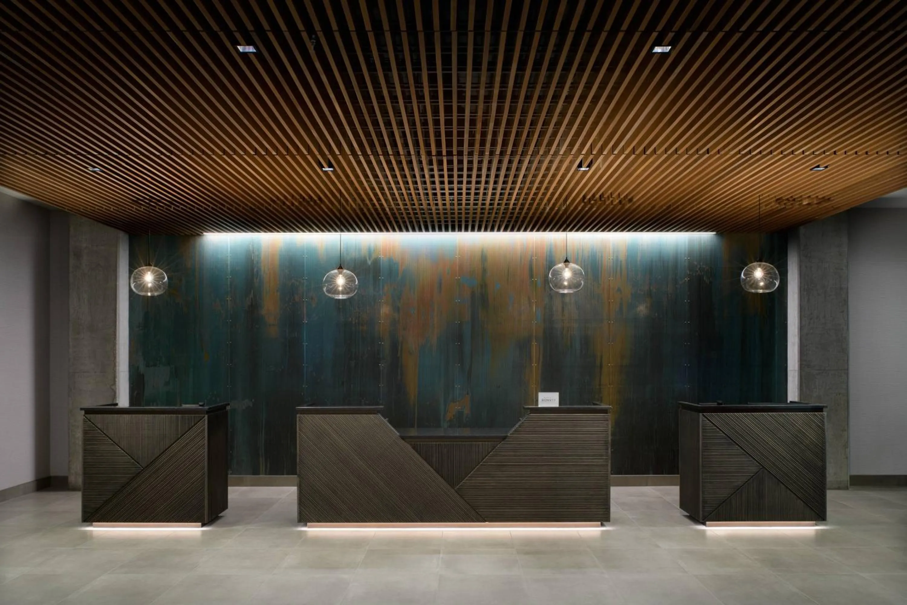 Lobby or reception in Marriott Tacoma Downtown