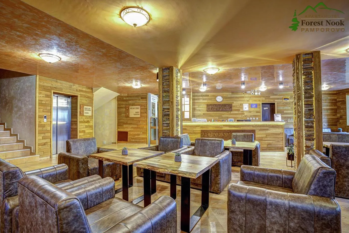 Lobby or reception in Aparthotel Forest Nook