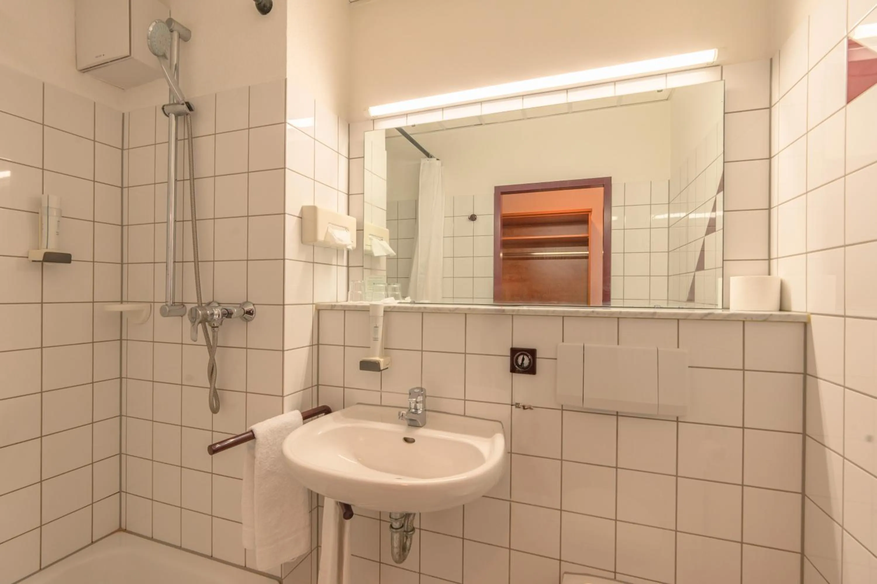 Bathroom in Euro-Hotel