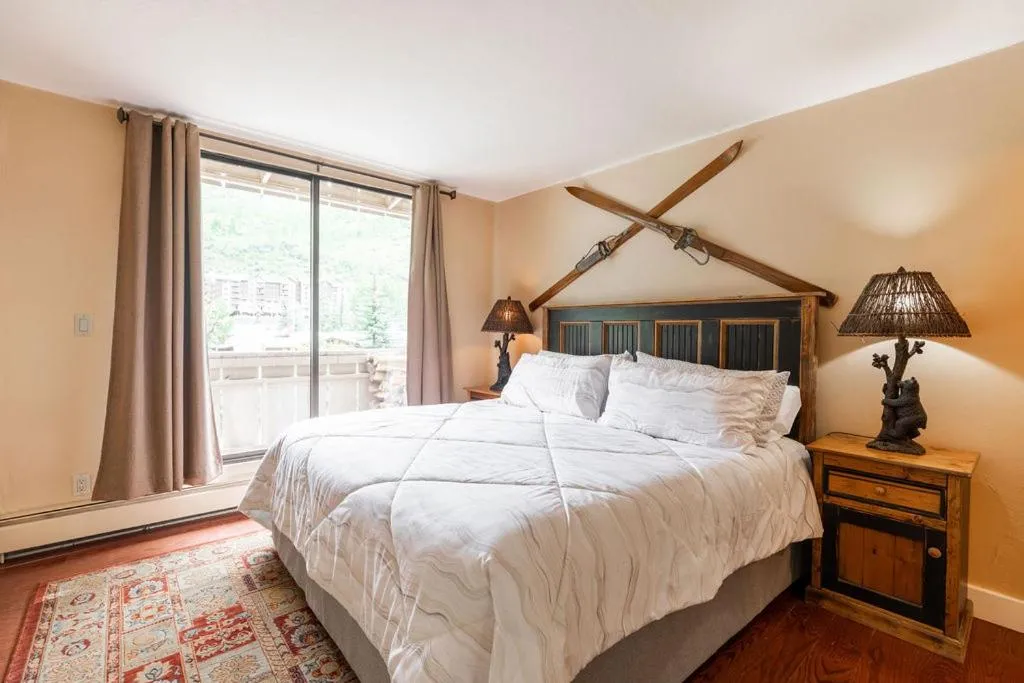 Bed in Scorpio Condominiums by Vail Realty