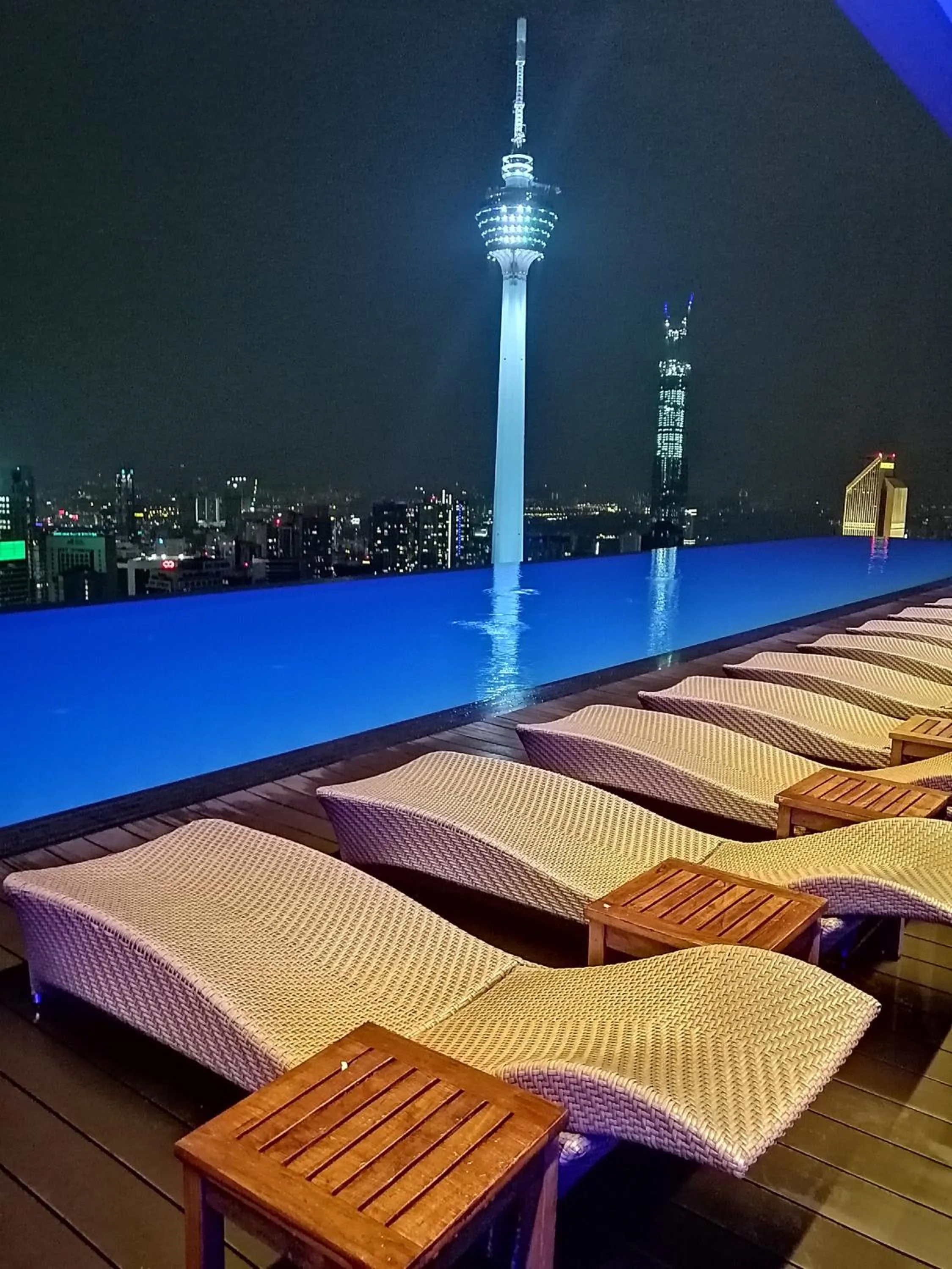 Pool view in Yemala Suites at Platinum KLCC