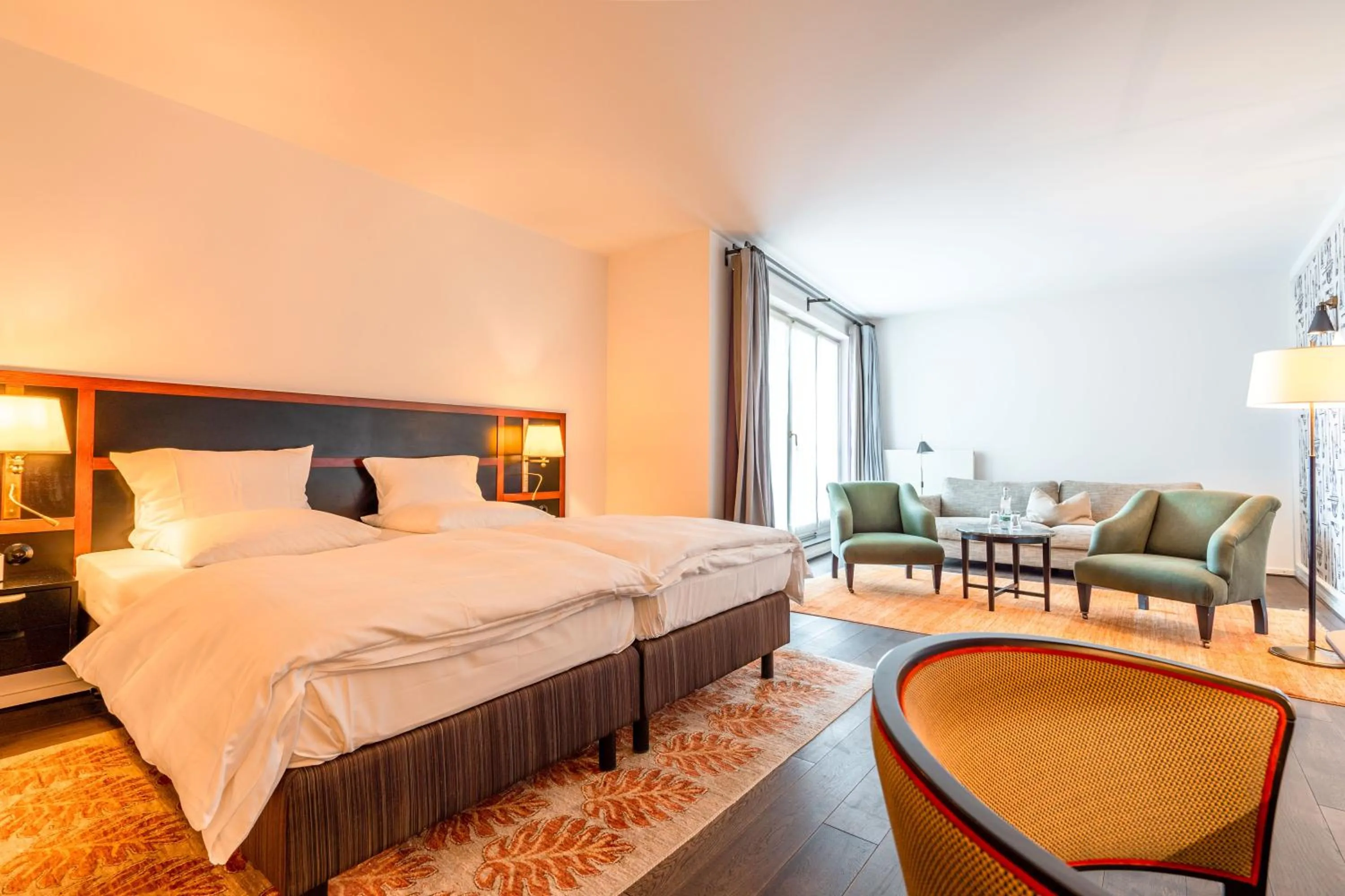 Photo of the whole room, Bed in Hotel Erbprinz - Gourmet & Spa