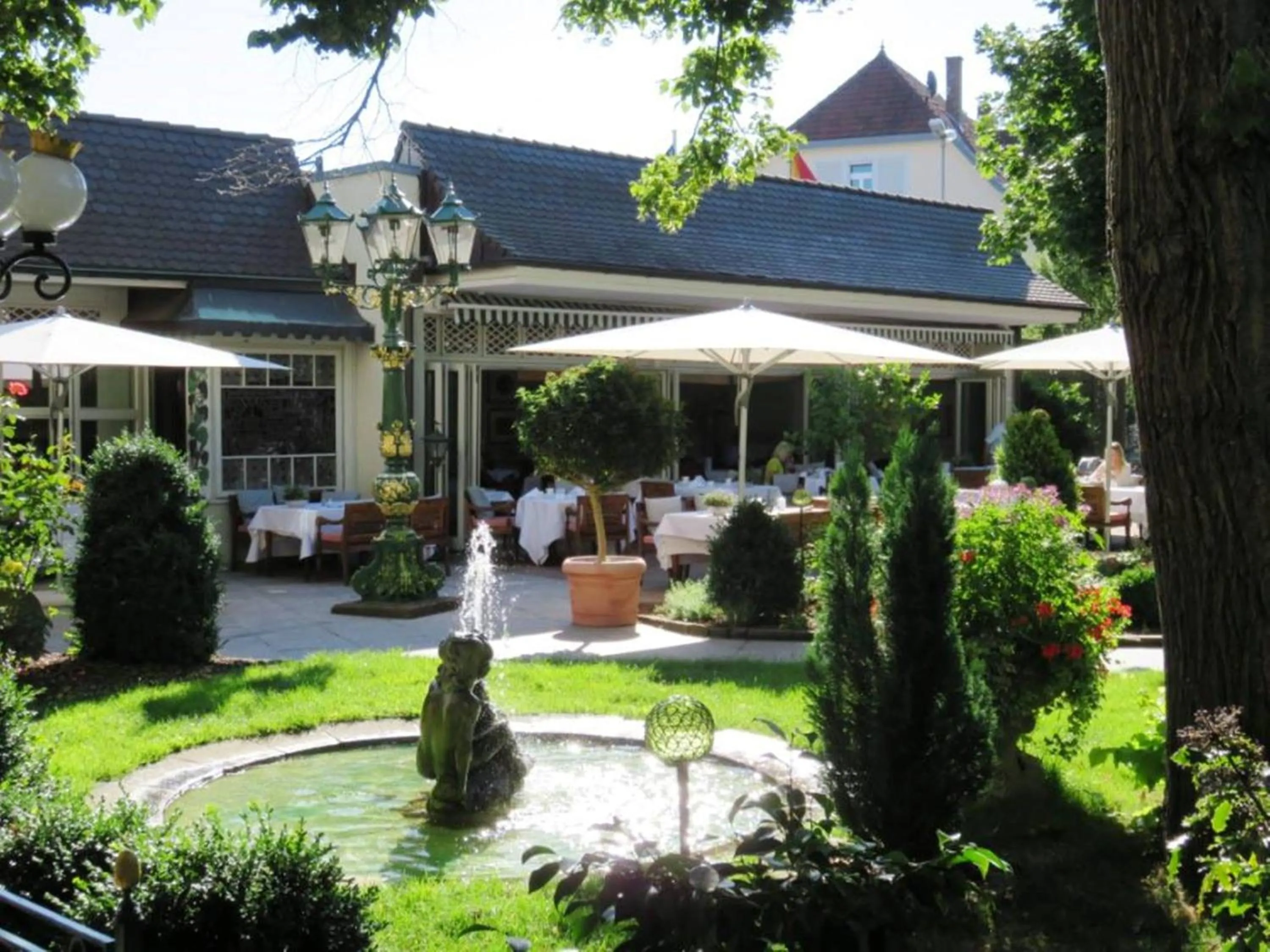 Garden in Hotel Erbprinz - Gourmet & Spa