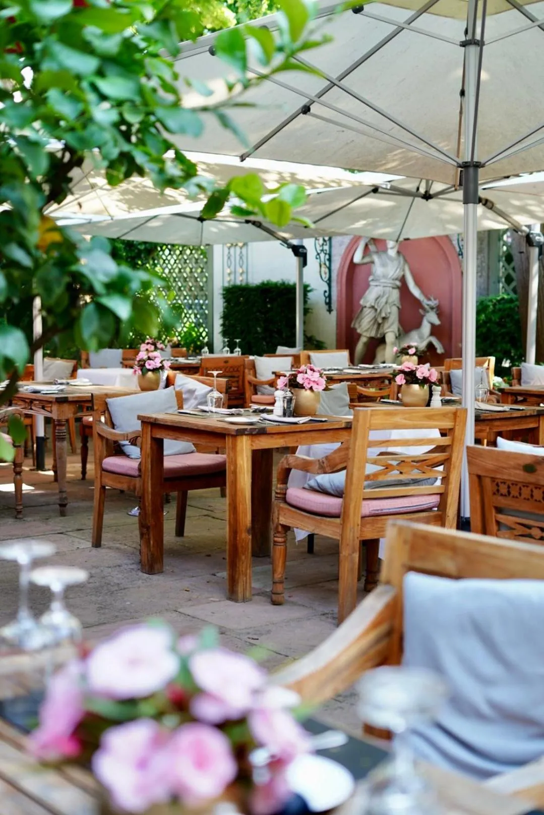 Garden in Hotel Erbprinz - Gourmet & Spa