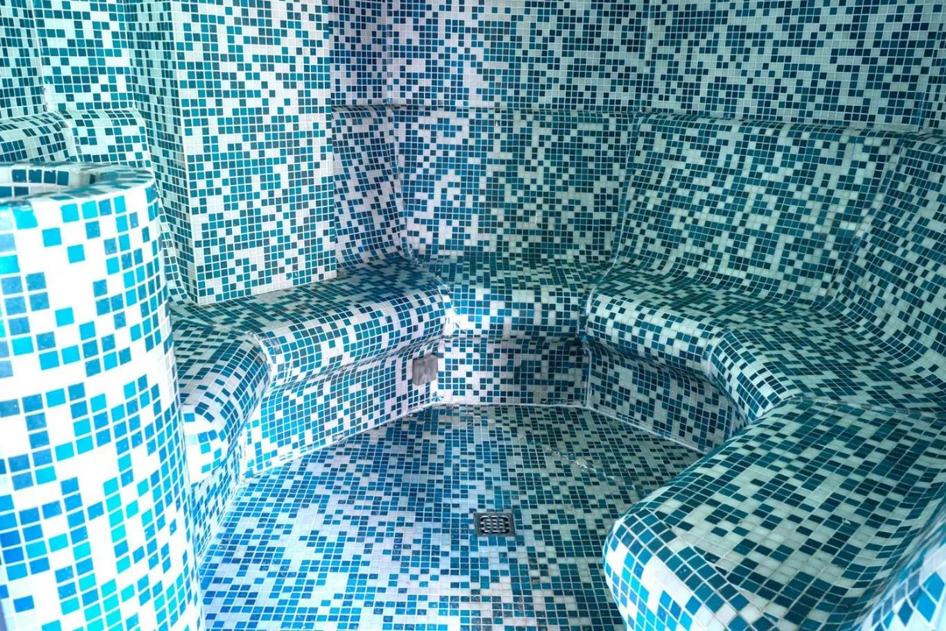 Steam room in Podere Brughee