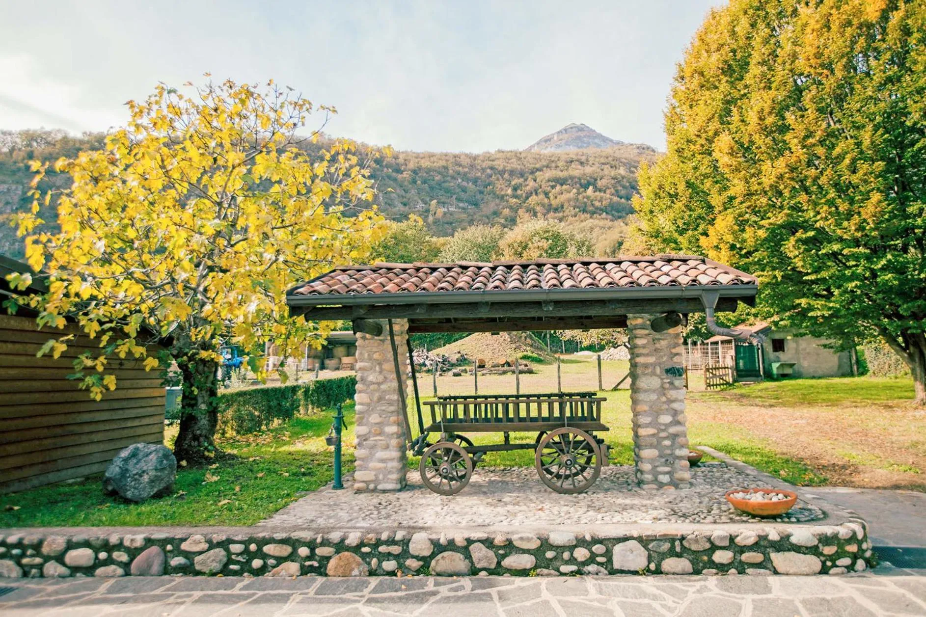 Garden in Podere Brughee