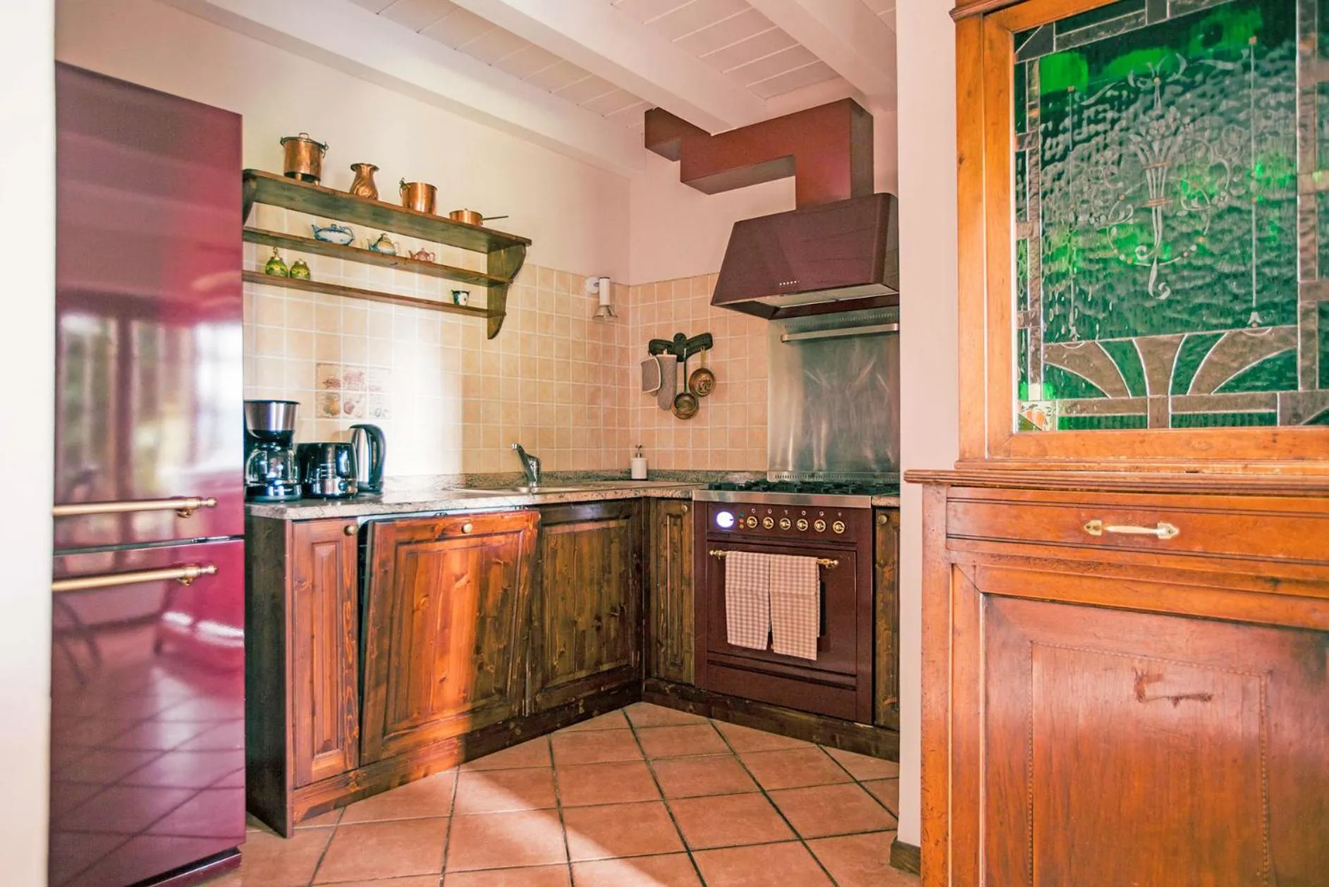 Kitchen or kitchenette in Podere Brughee