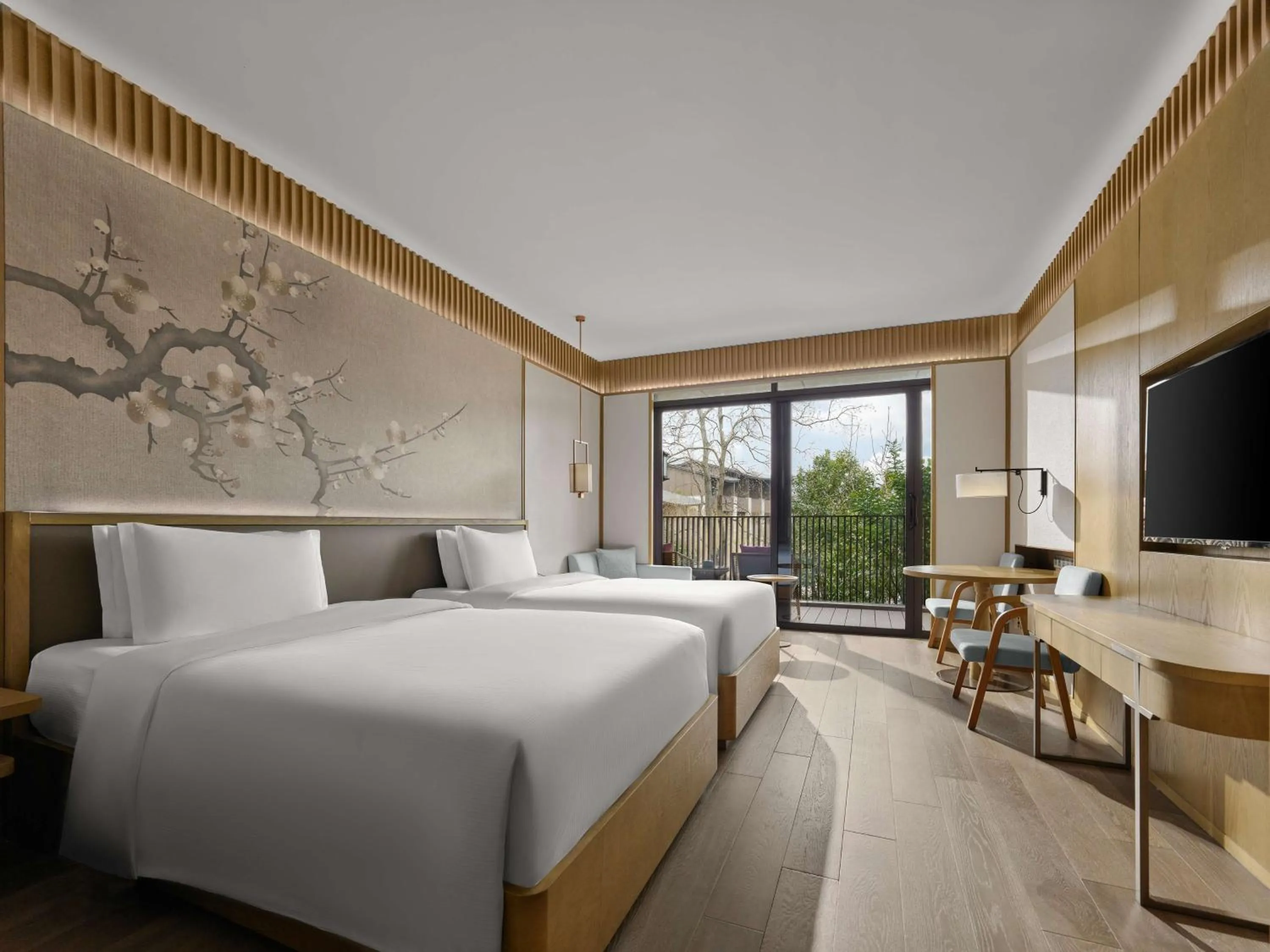 Bed in Hilton Suzhou New District