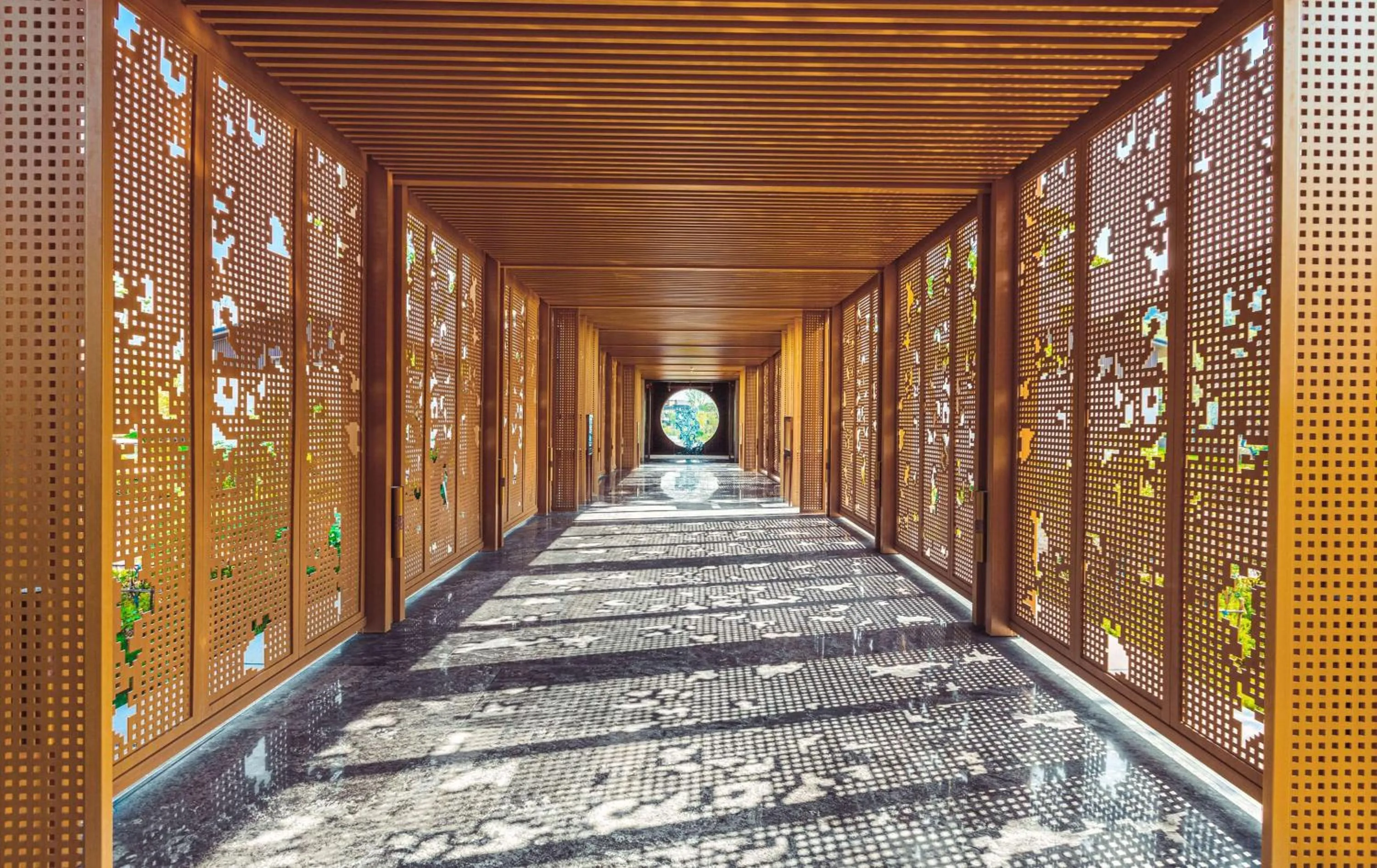 Lobby or reception in Hilton Suzhou New District