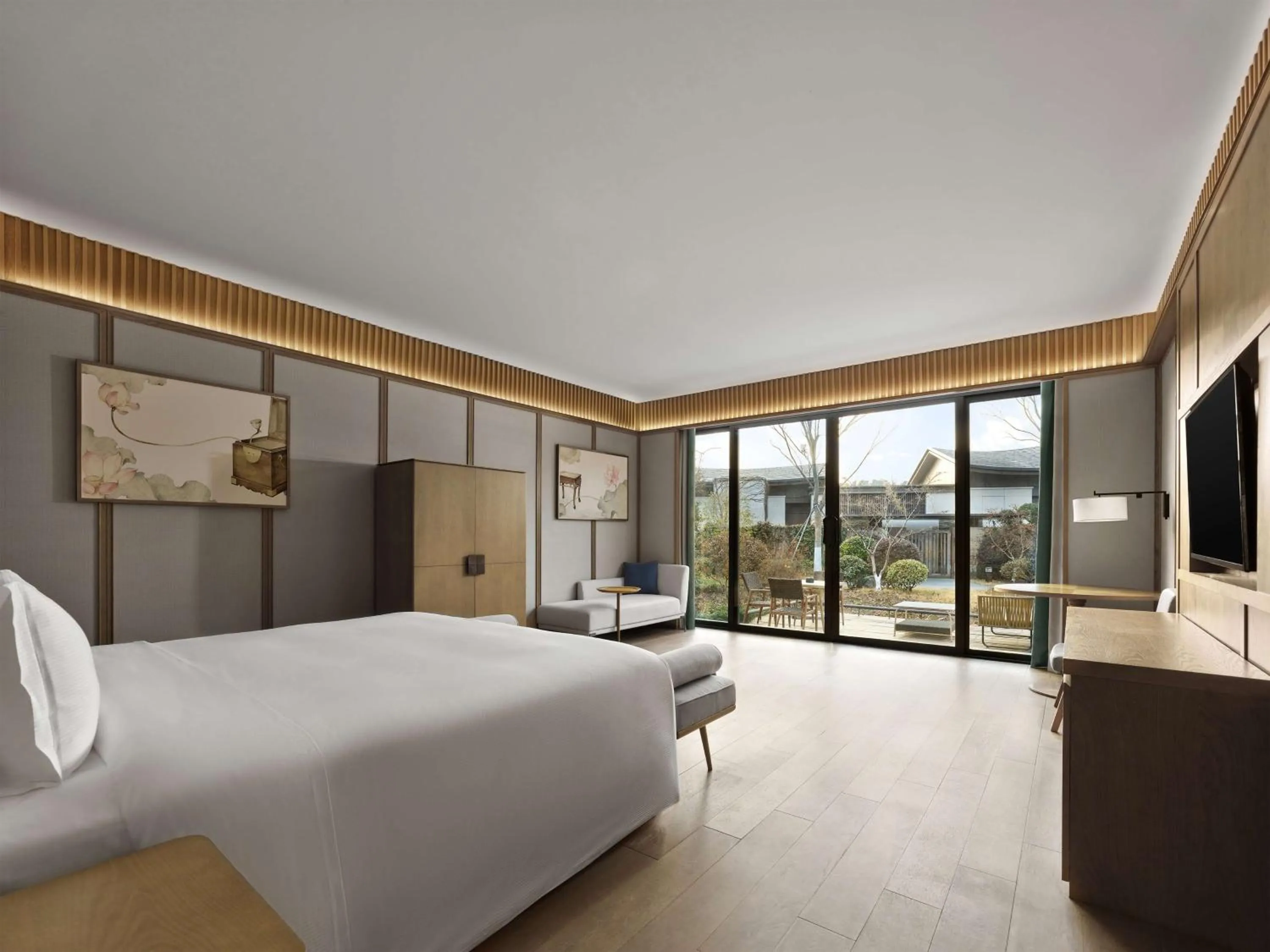 Bed in Hilton Suzhou New District